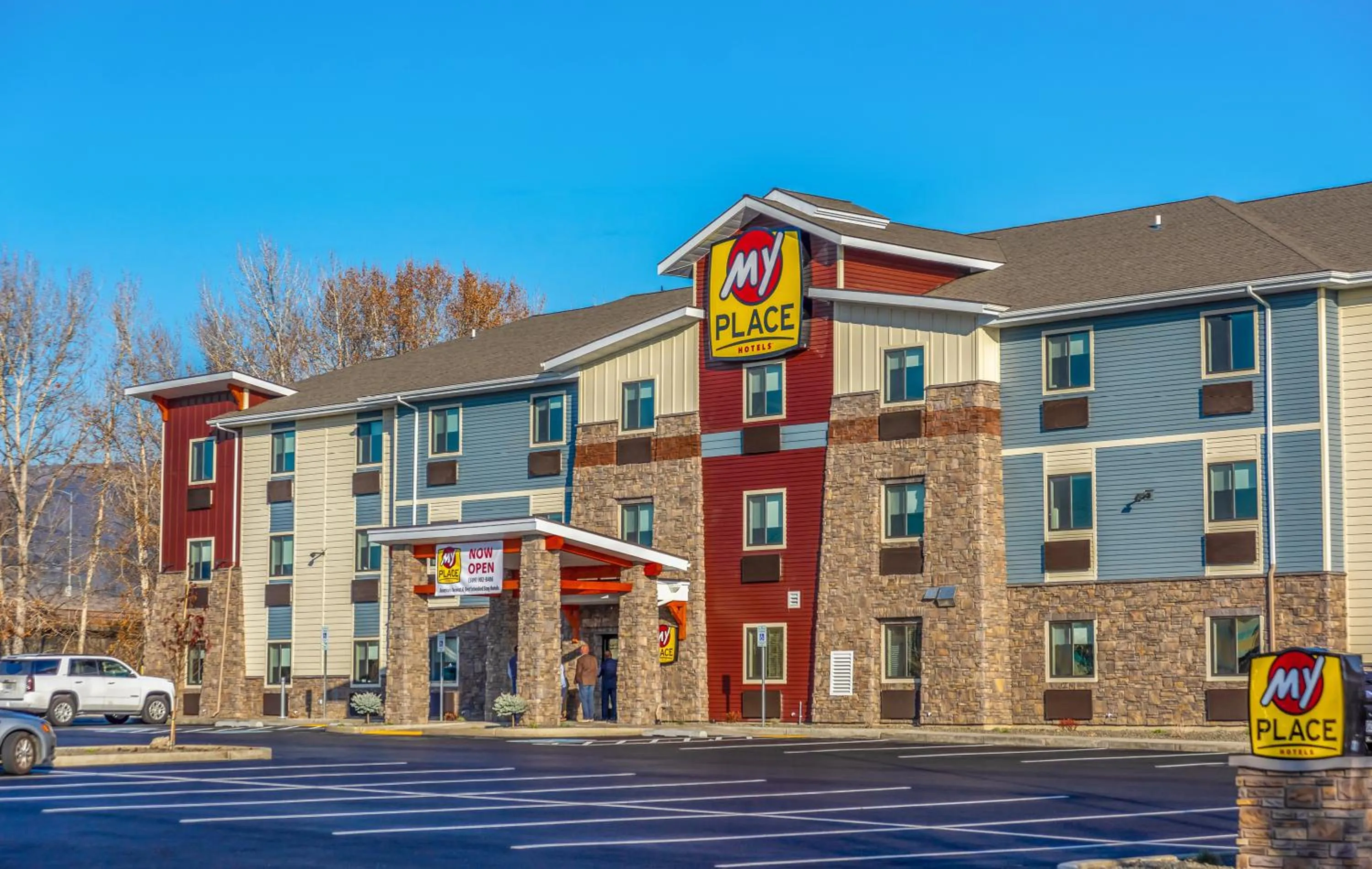 Property building in My Place Hotel-Yakima, WA