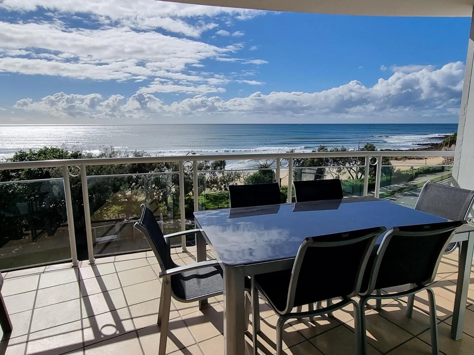 Balcony/Terrace in Grand Palais Boolarong Beachside Apartments