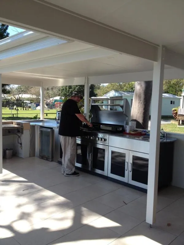 BBQ facilities in Edgewater Holiday Park
