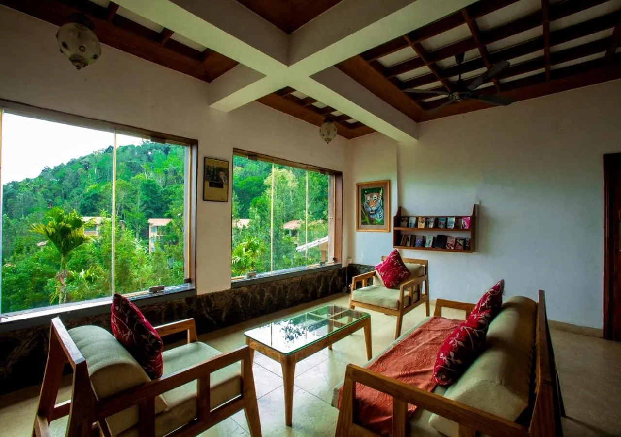 Lobby or reception in Oxygen Resorts Thekkady