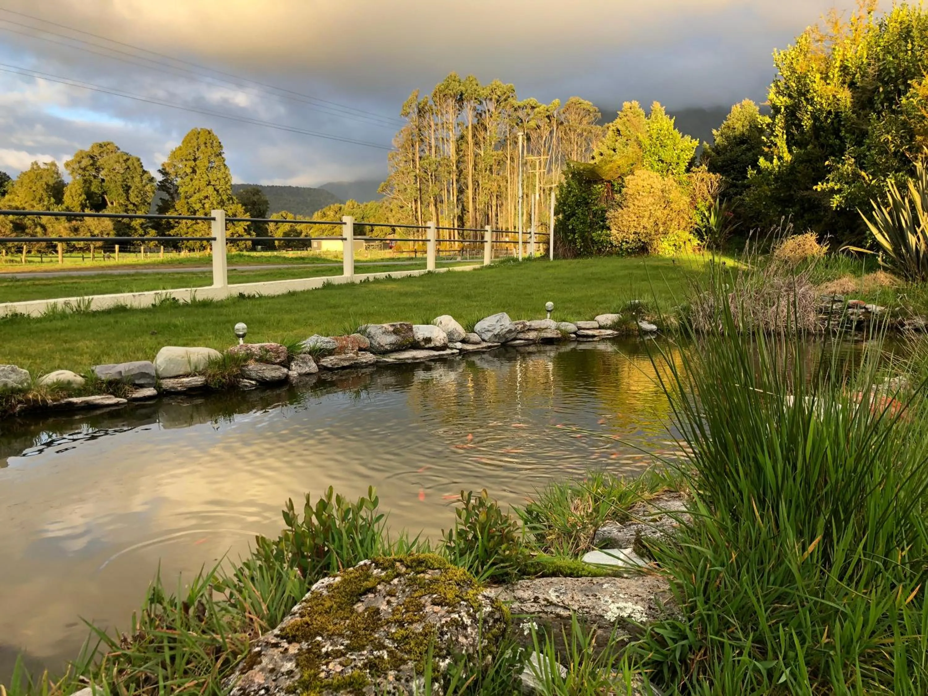 Garden in High Peaks Hotel