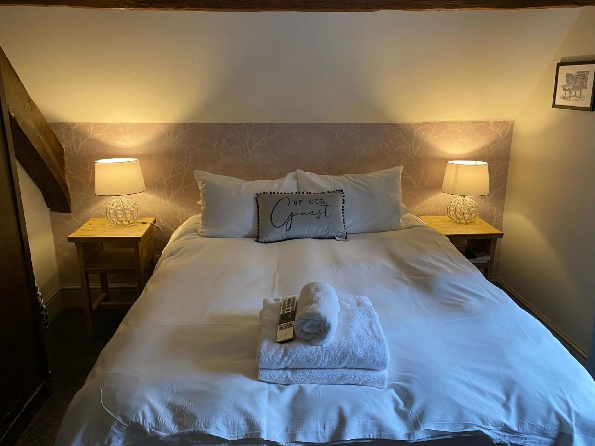 Bed in The Swan Taphouse