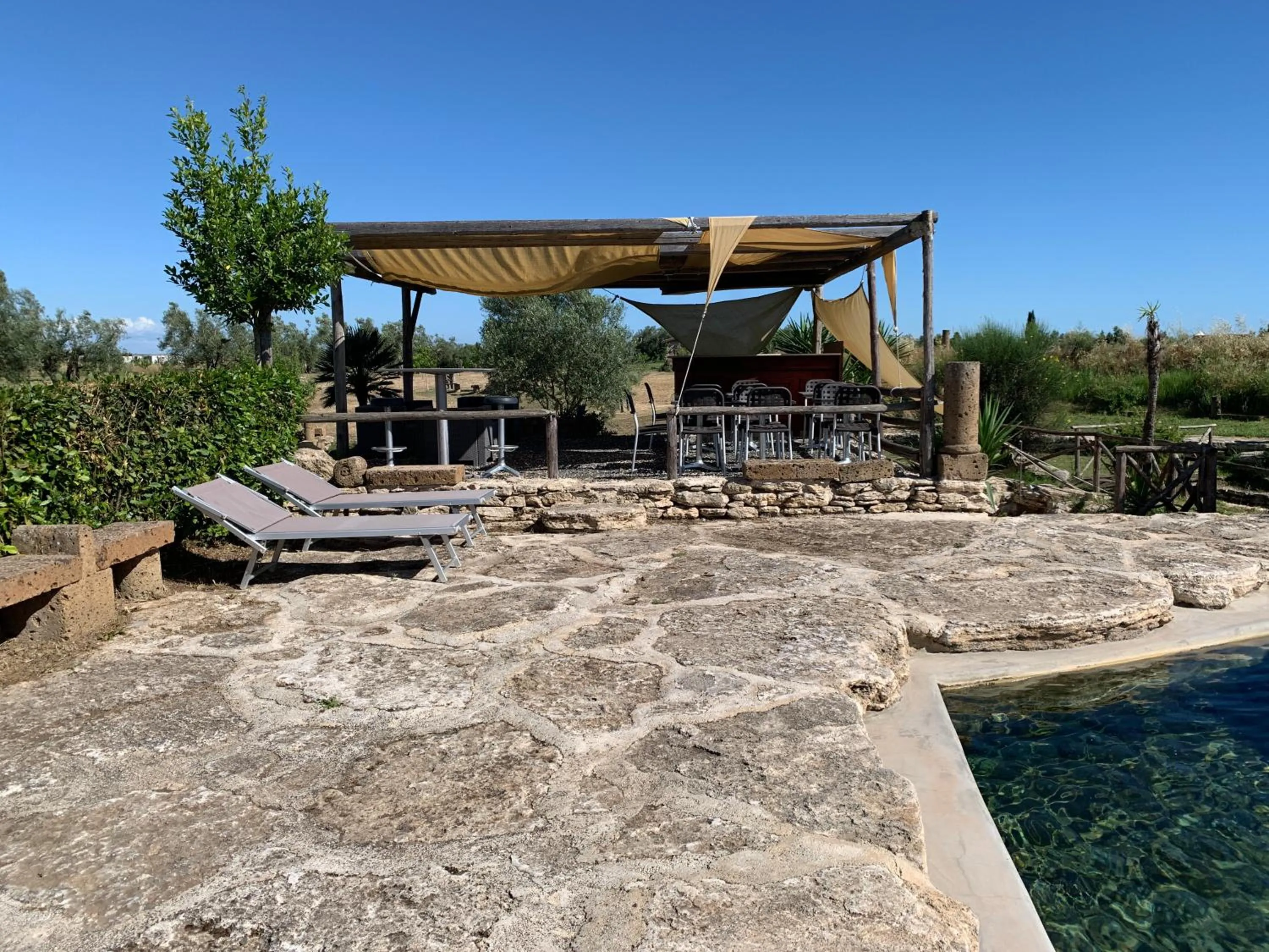Patio in Resort Fonte Vulci