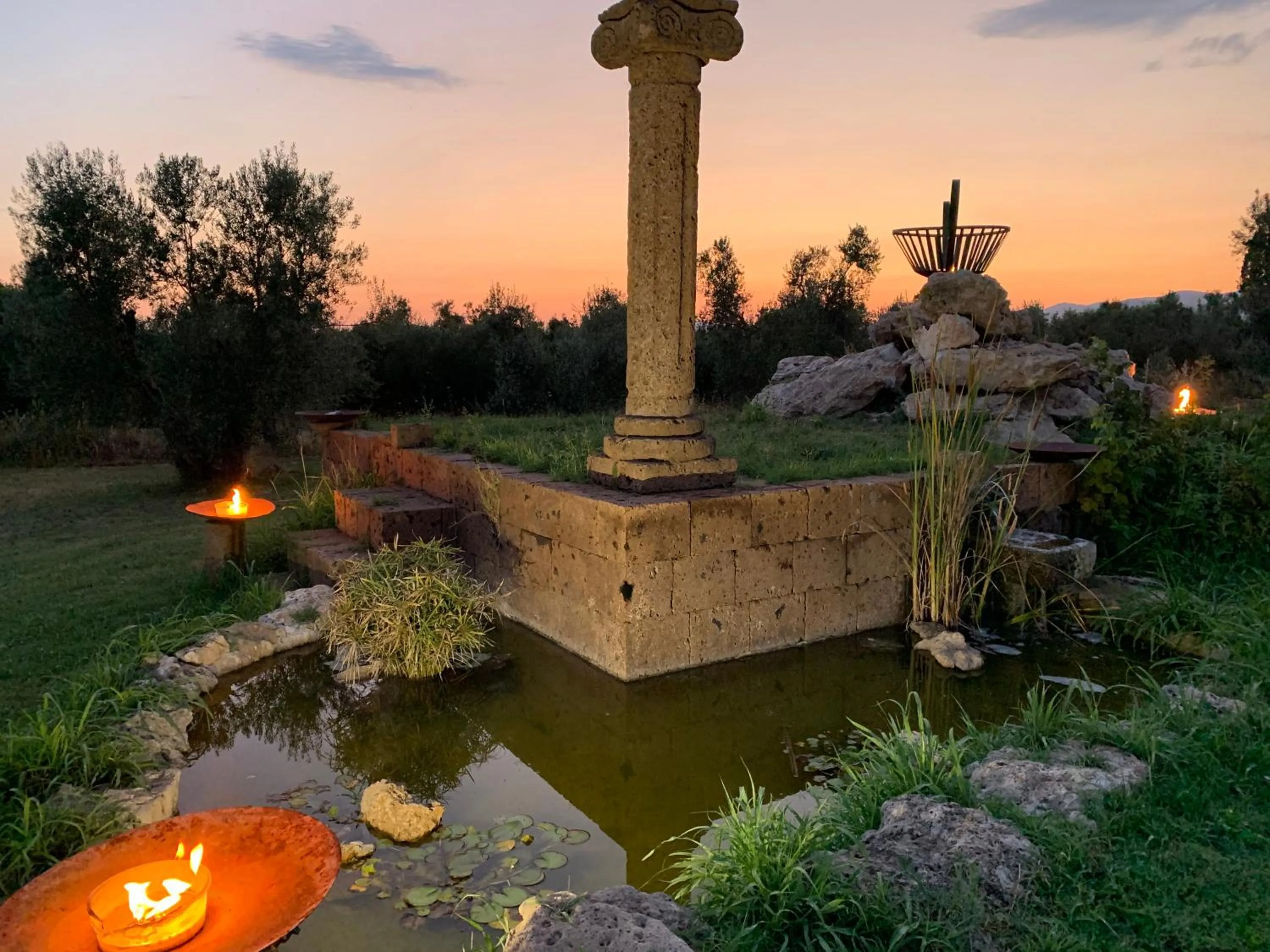 Garden in Resort Fonte Vulci