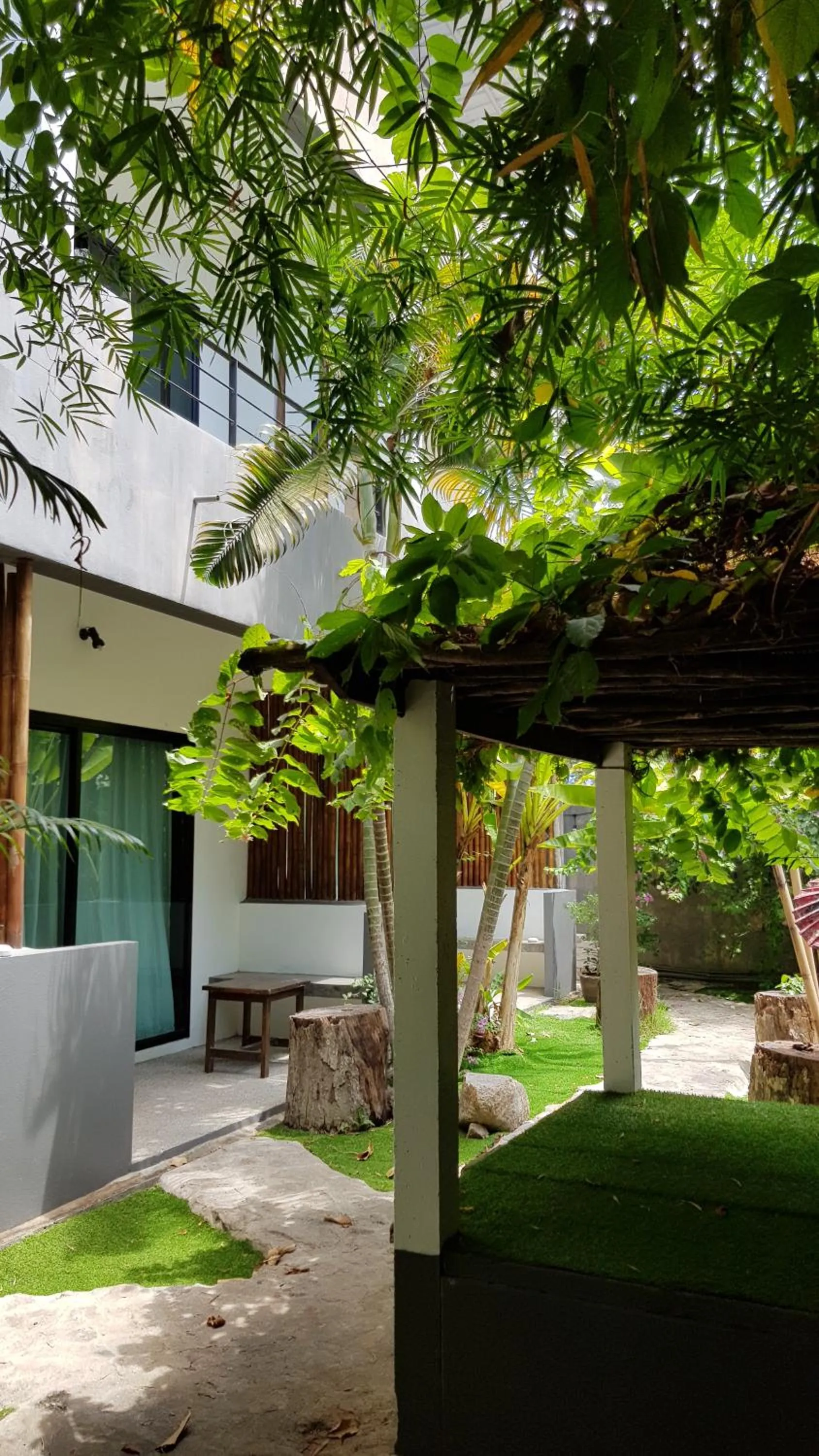 Garden in Sairee Sairee Guesthouse