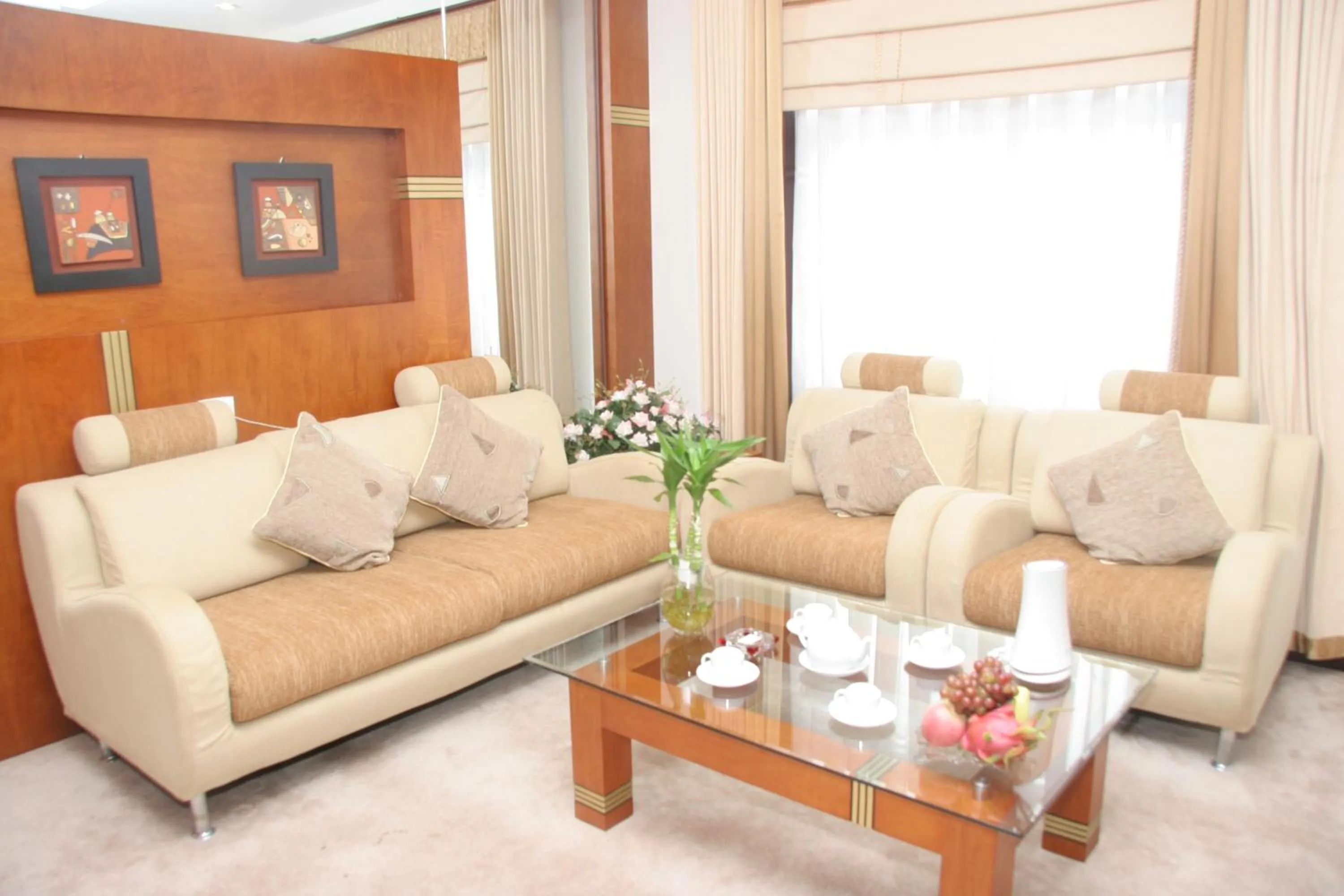 Living room in Camela Hotel & Resort