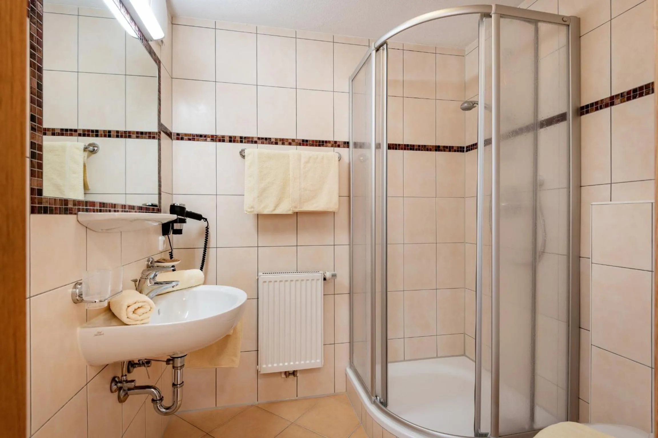 Shower in Apartments Rosenhof