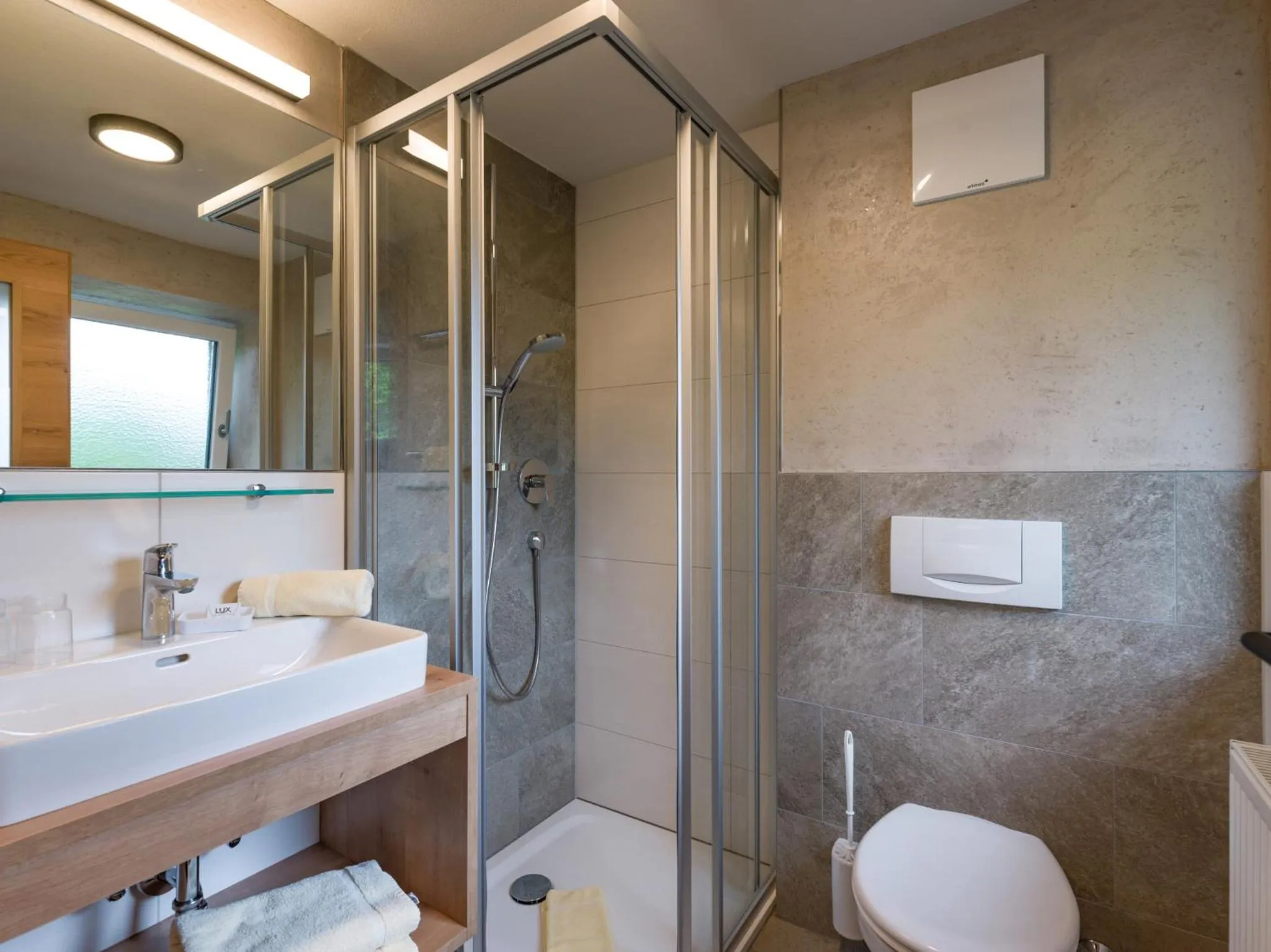 Shower in Apartments Rosenhof