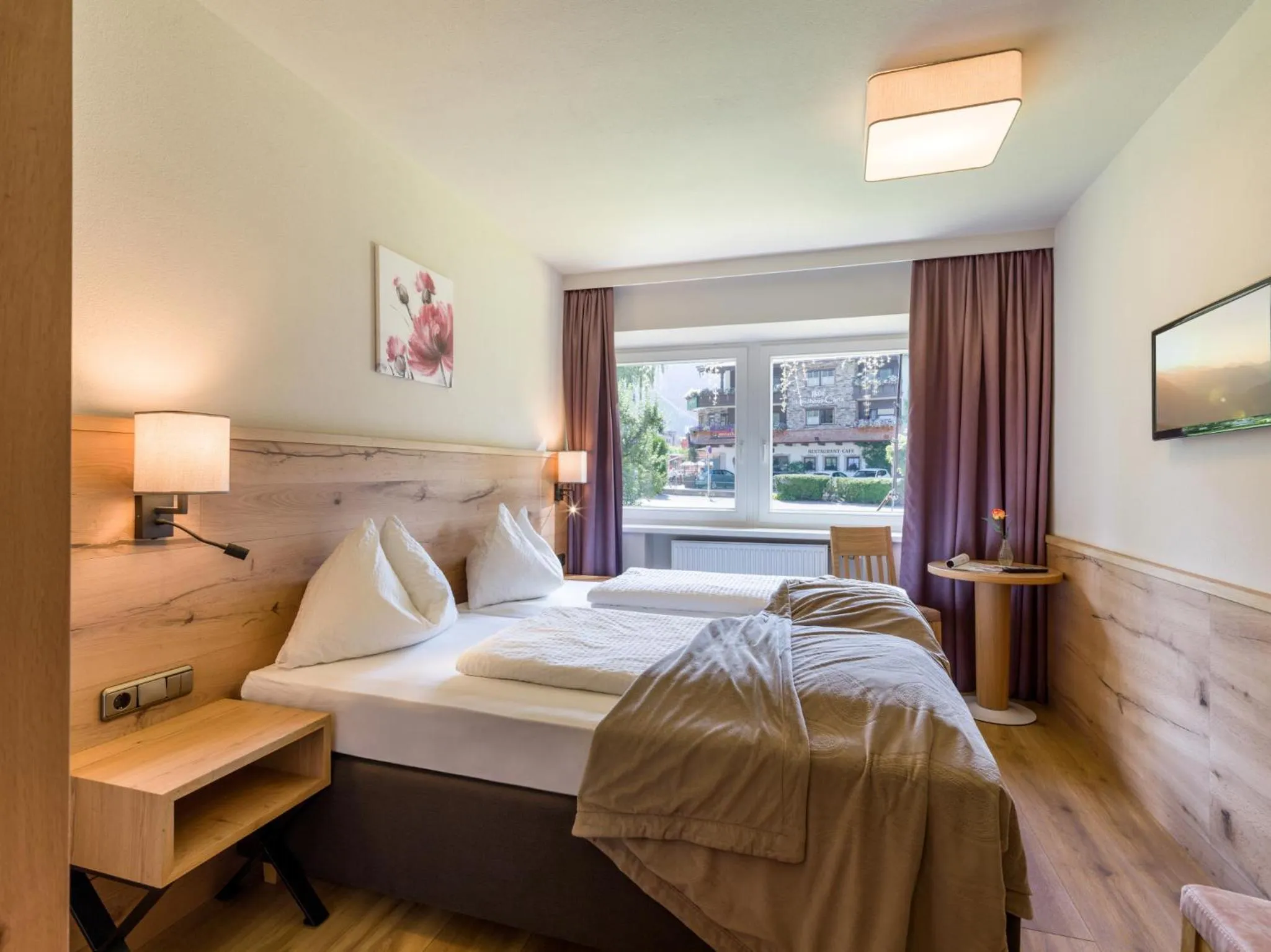 Bed in Apartments Rosenhof