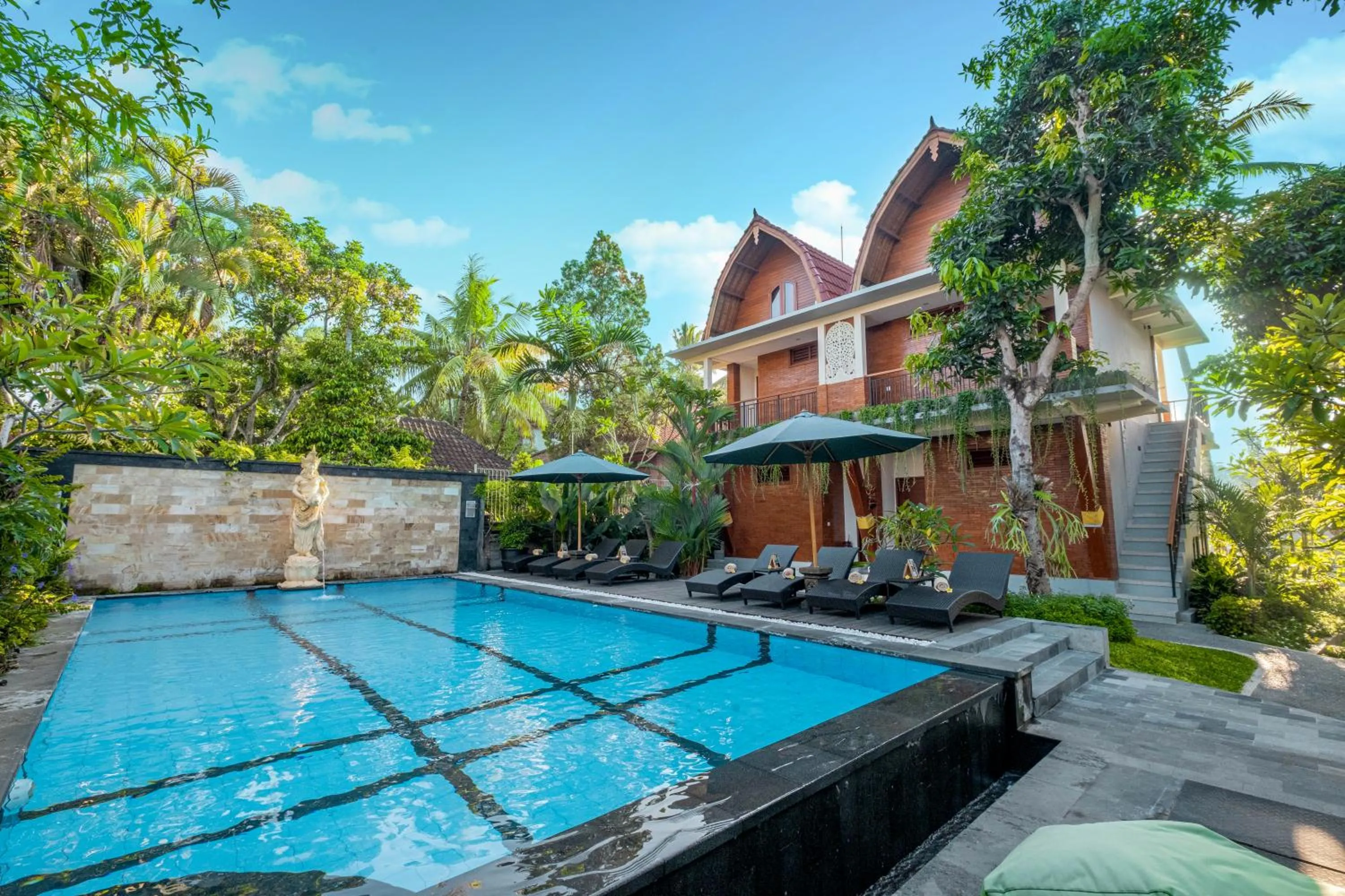 Swimming pool in Gunung Merta Bungalows