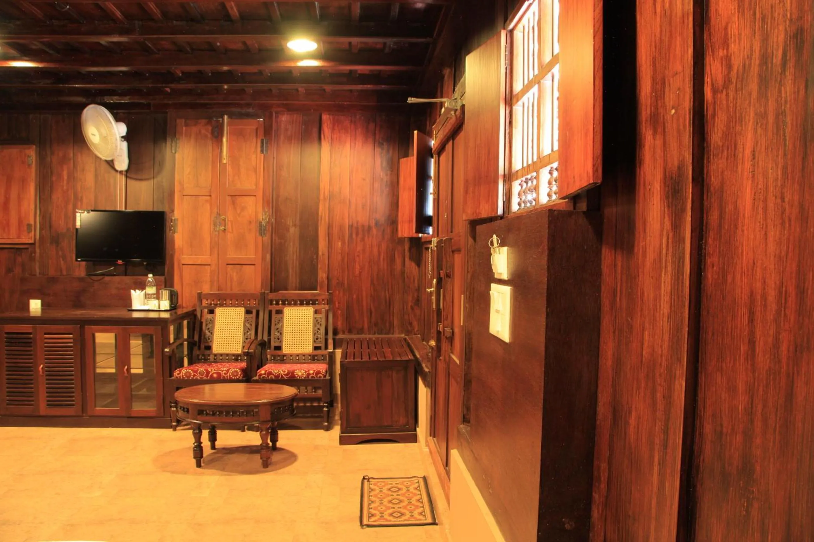 Decorative detail in Cherai Beach Resorts