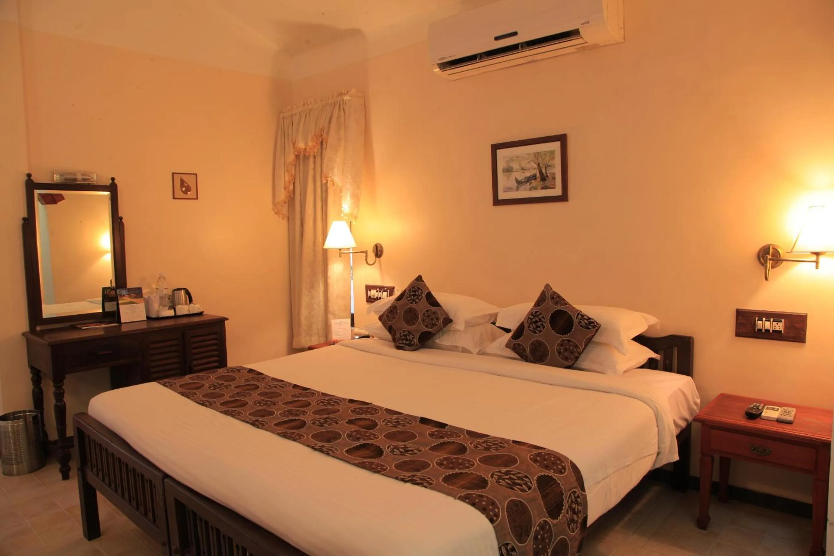 Bed in Cherai Beach Resorts