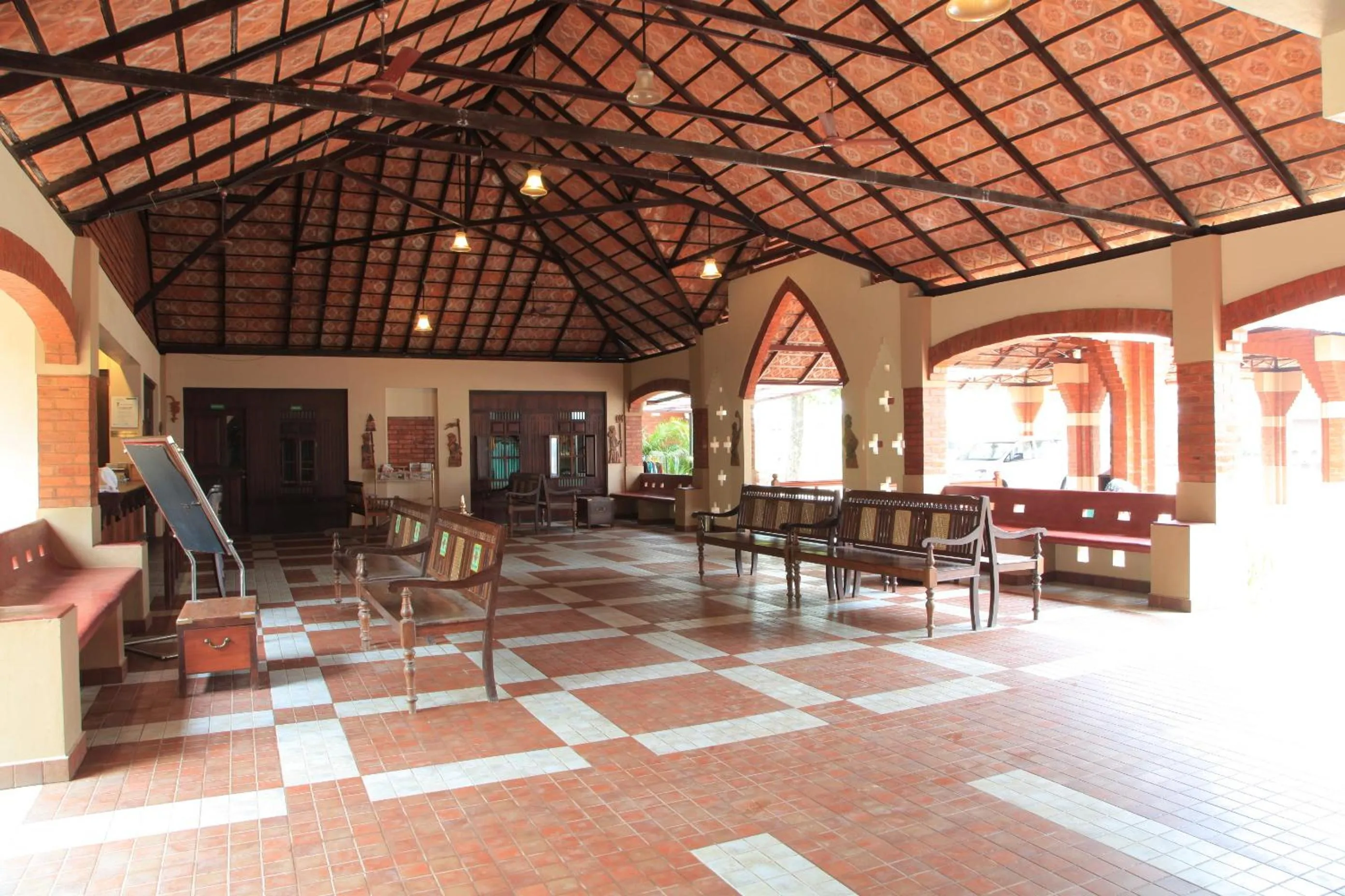 Seating area in Cherai Beach Resorts