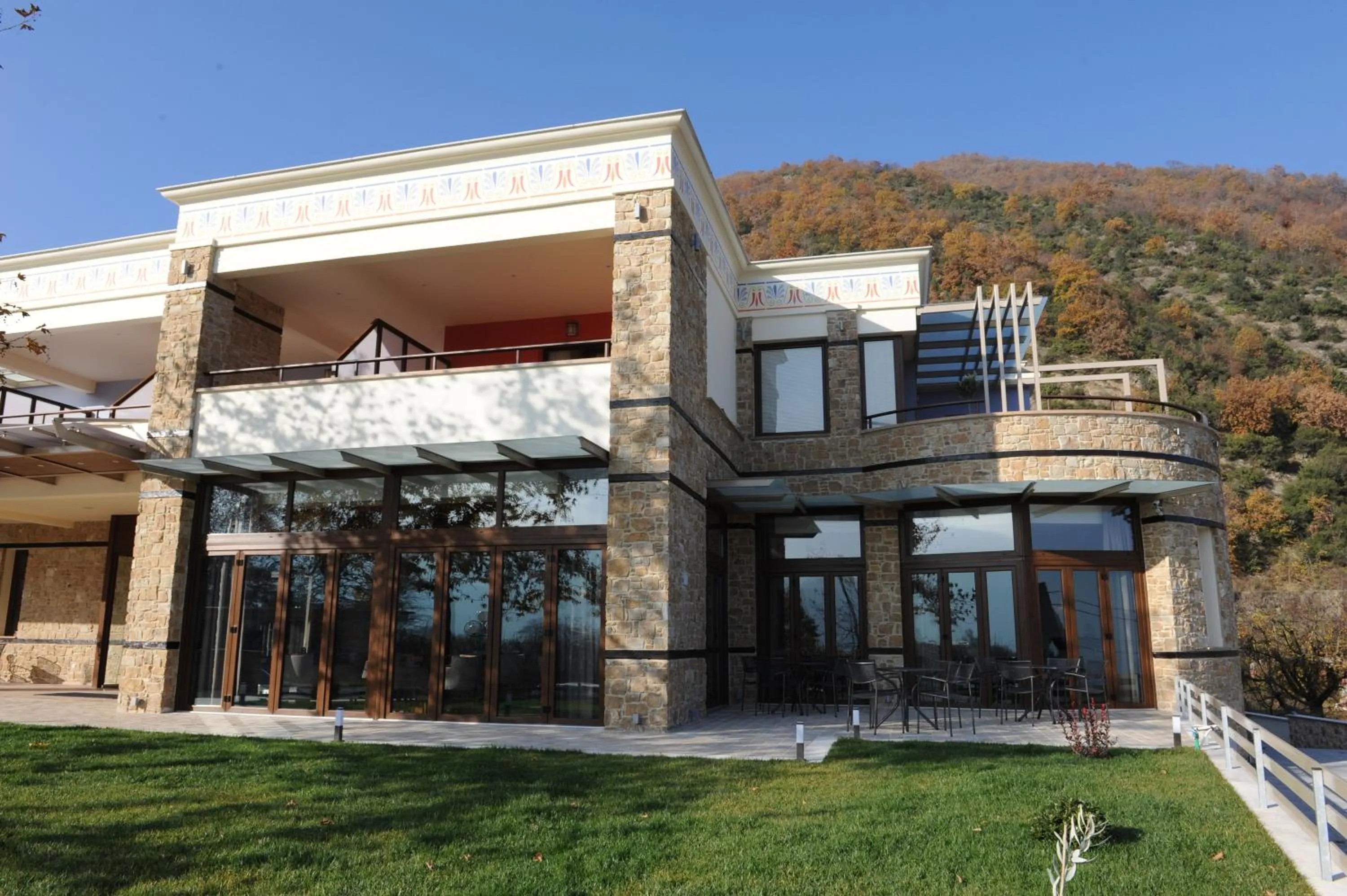 Facade/entrance in Agapi Luxury Hotel