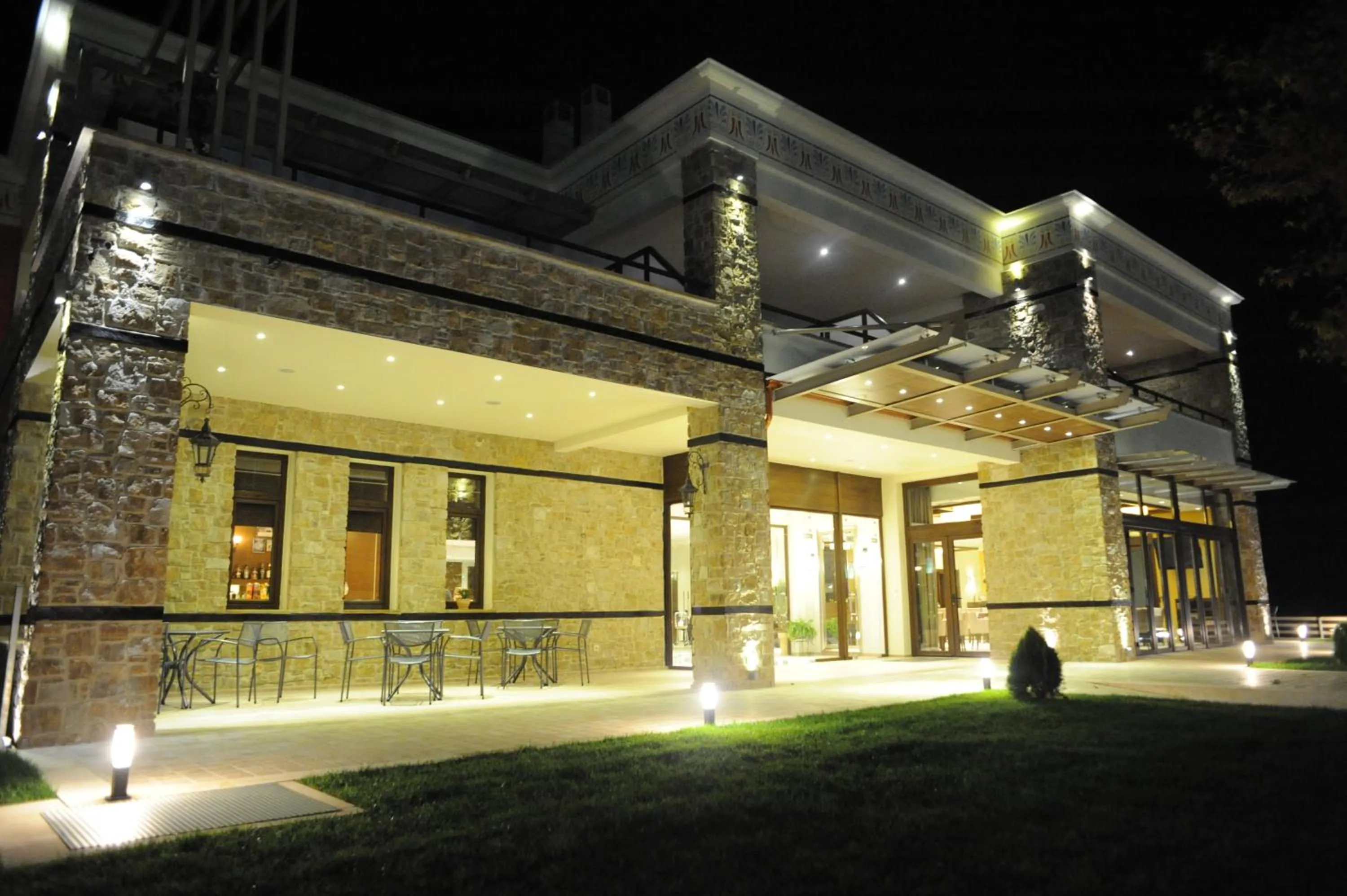 Facade/entrance in Agapi Luxury Hotel