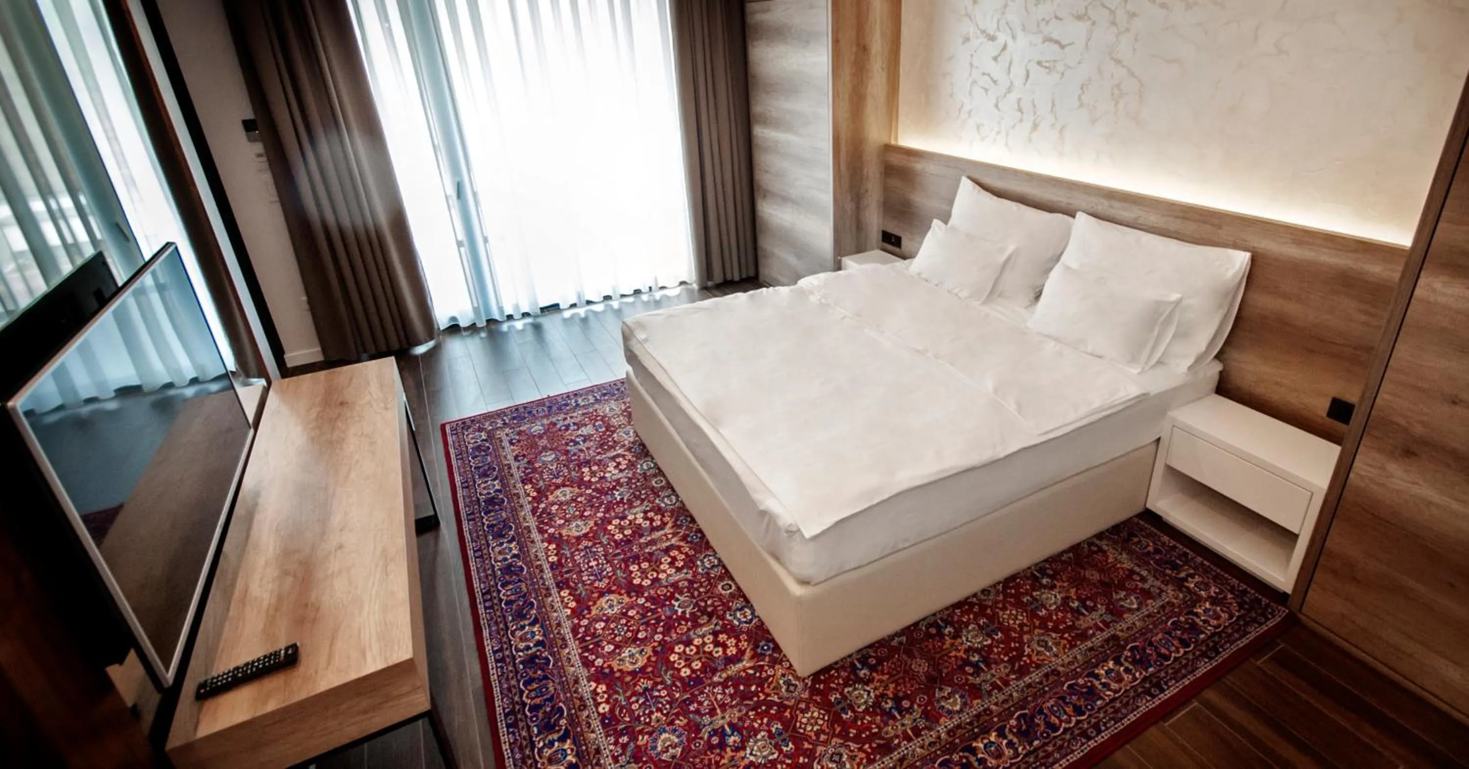 Bedroom, Bed in Villas and apartments Oaza