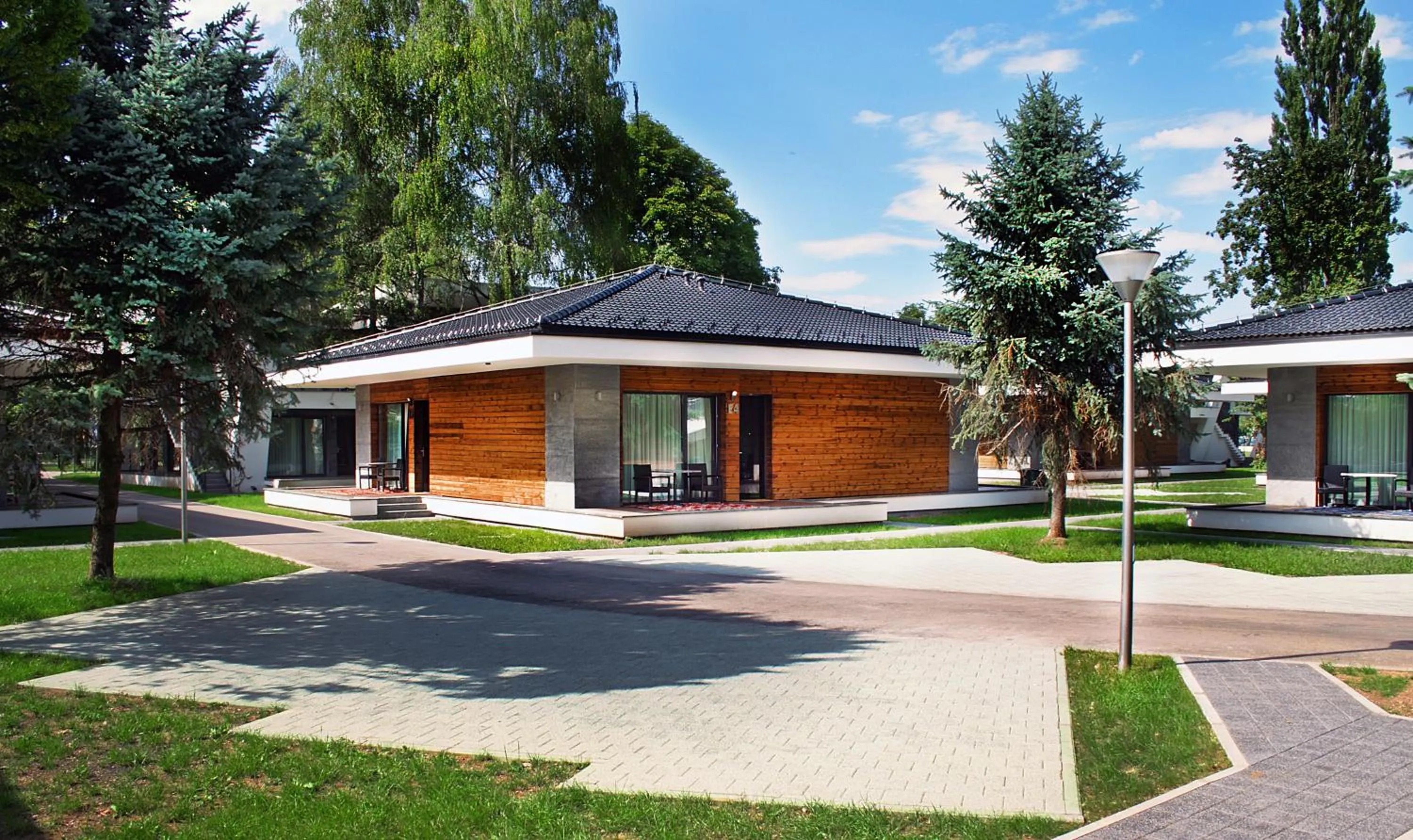 Garden in Villas and apartments Oaza