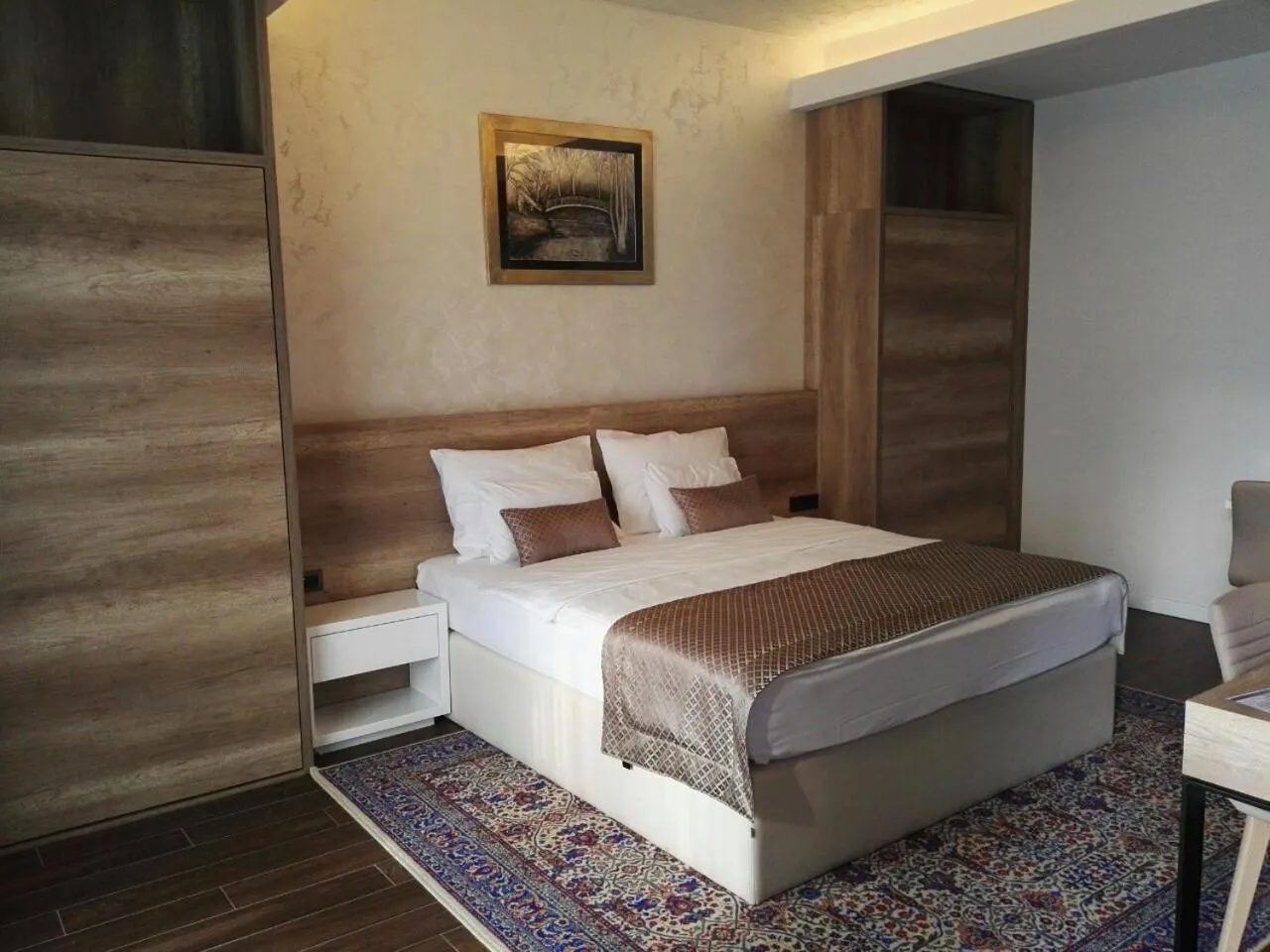 Bedroom, Bed in Villas and apartments Oaza