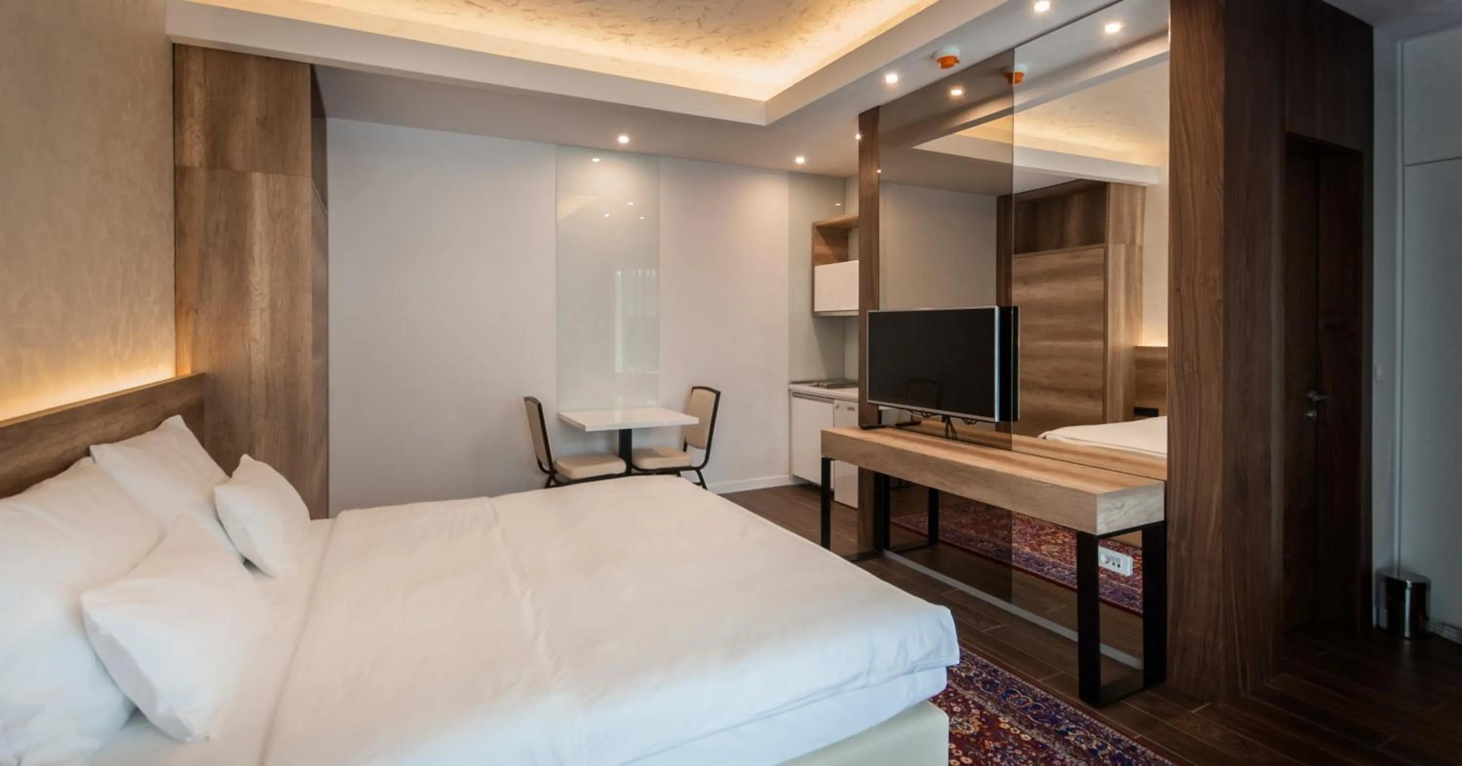 Bedroom, Bed in Villas and apartments Oaza