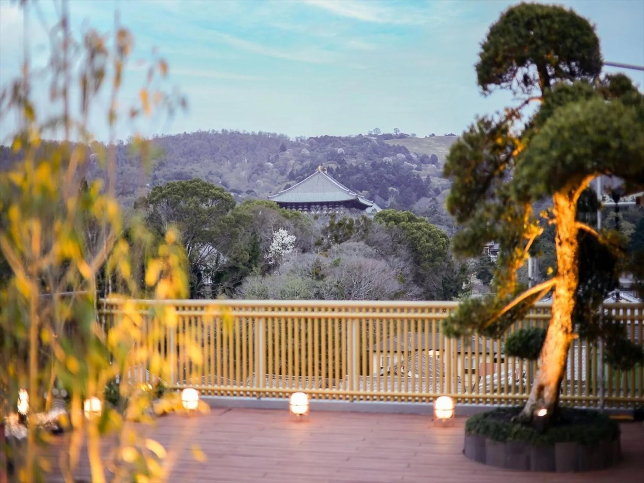 Mountain view in Hotel New Wakasa