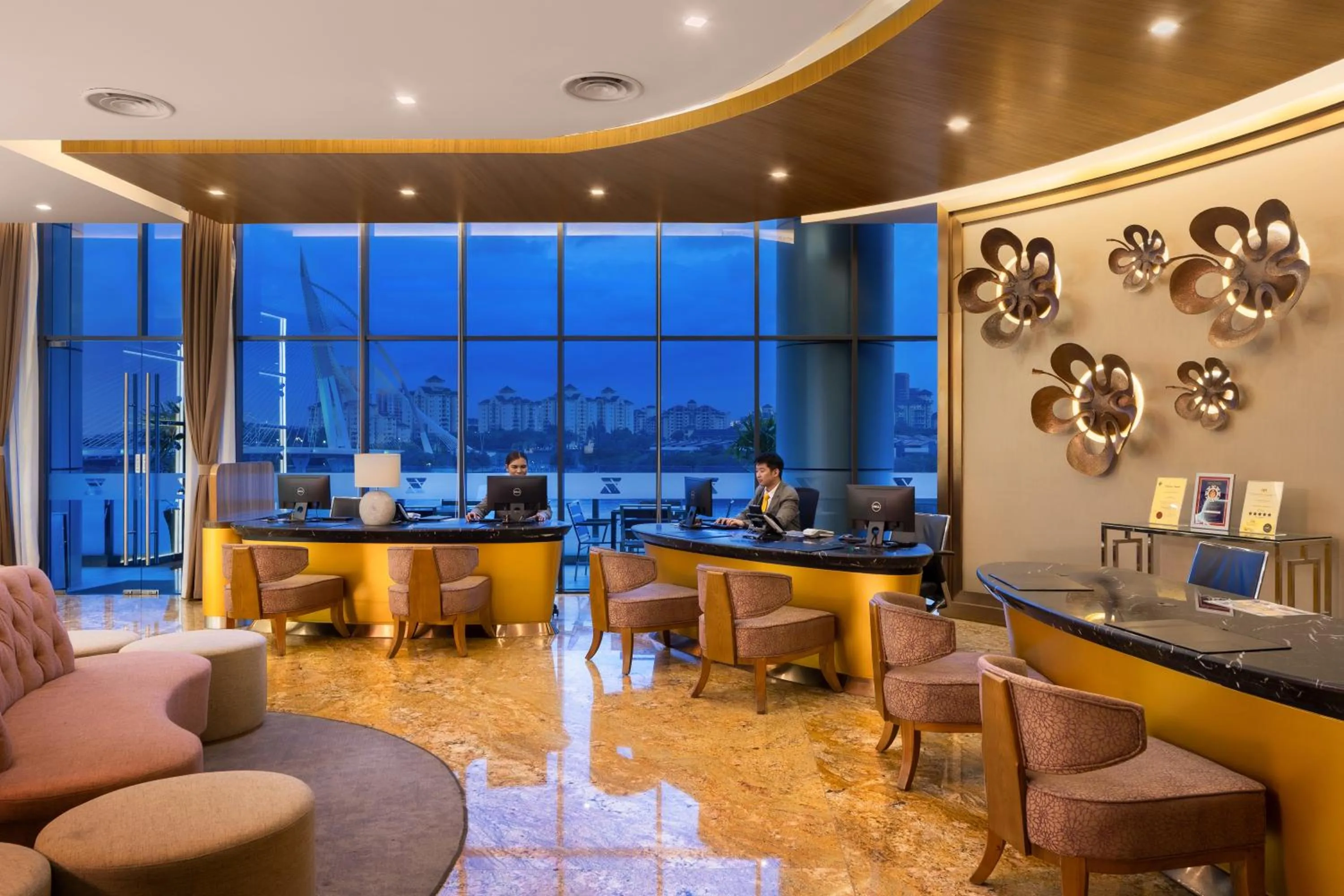 Lobby or reception in Zenith Hotel Putrajaya