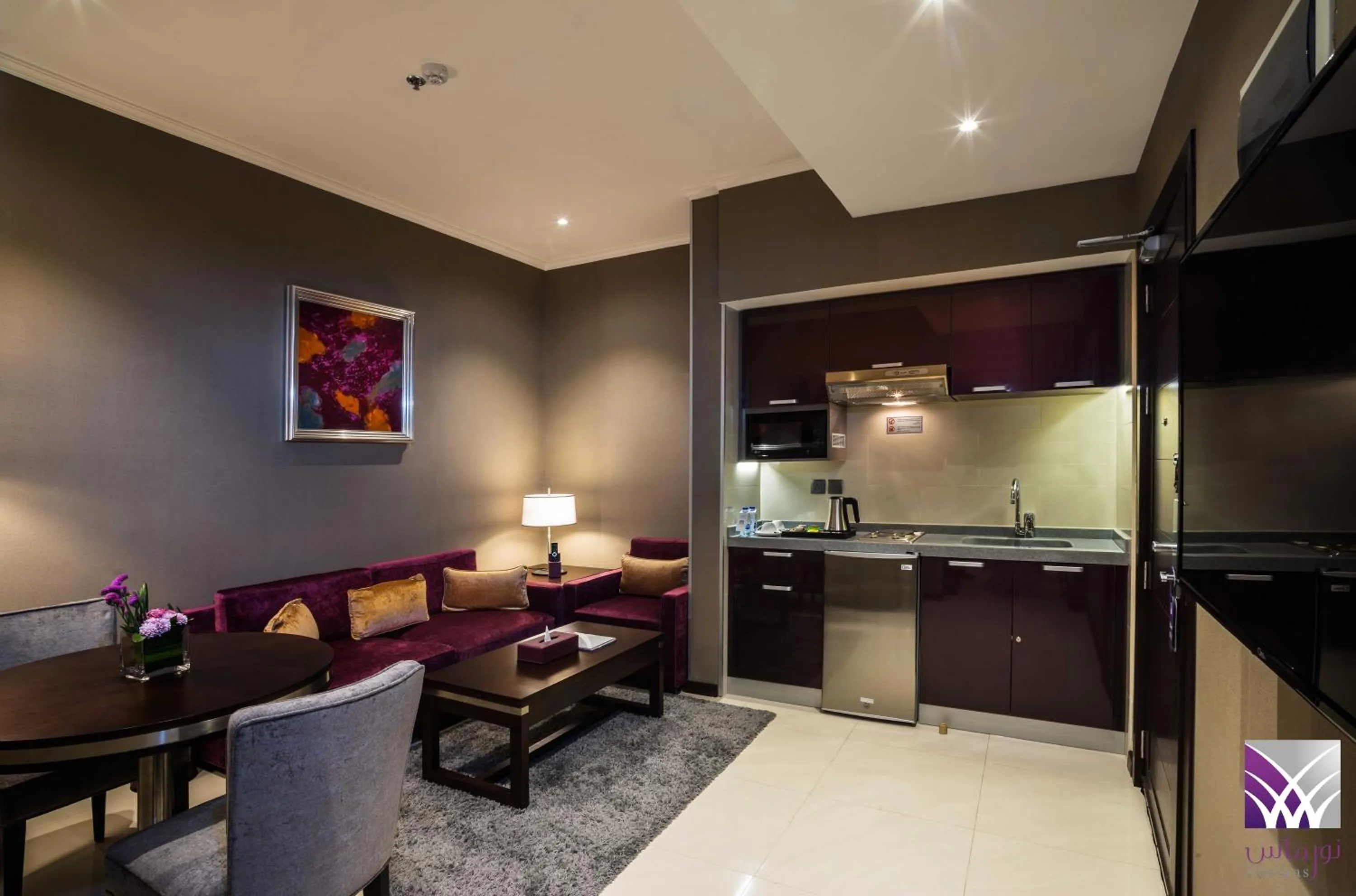 Living room in Normas Hotel