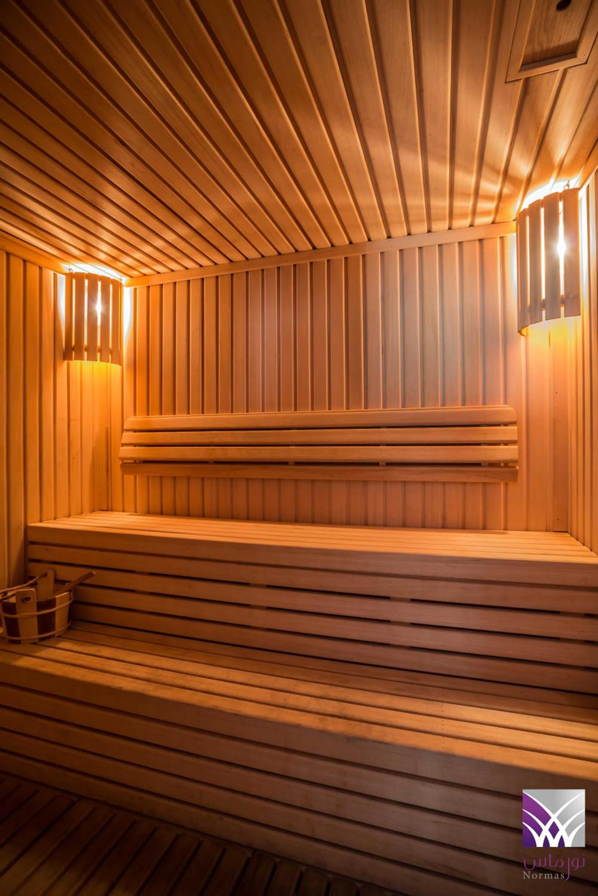 Sauna in Normas Hotel