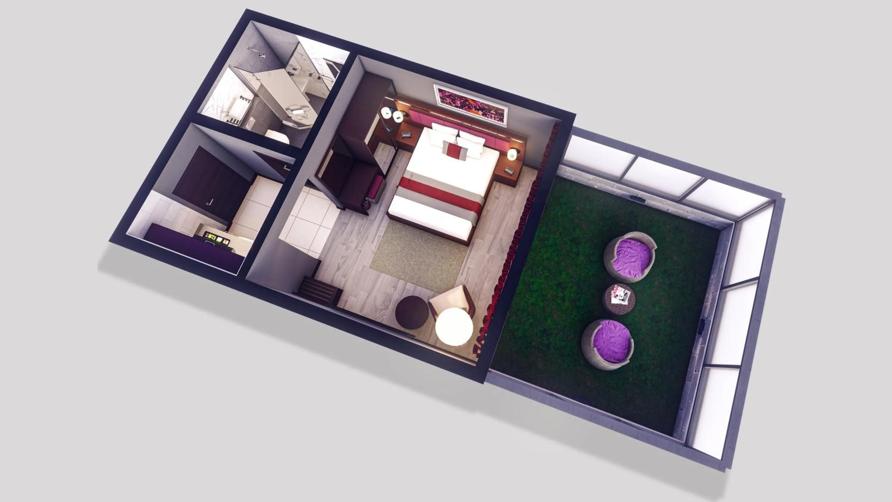 Floor plan in Normas Hotel