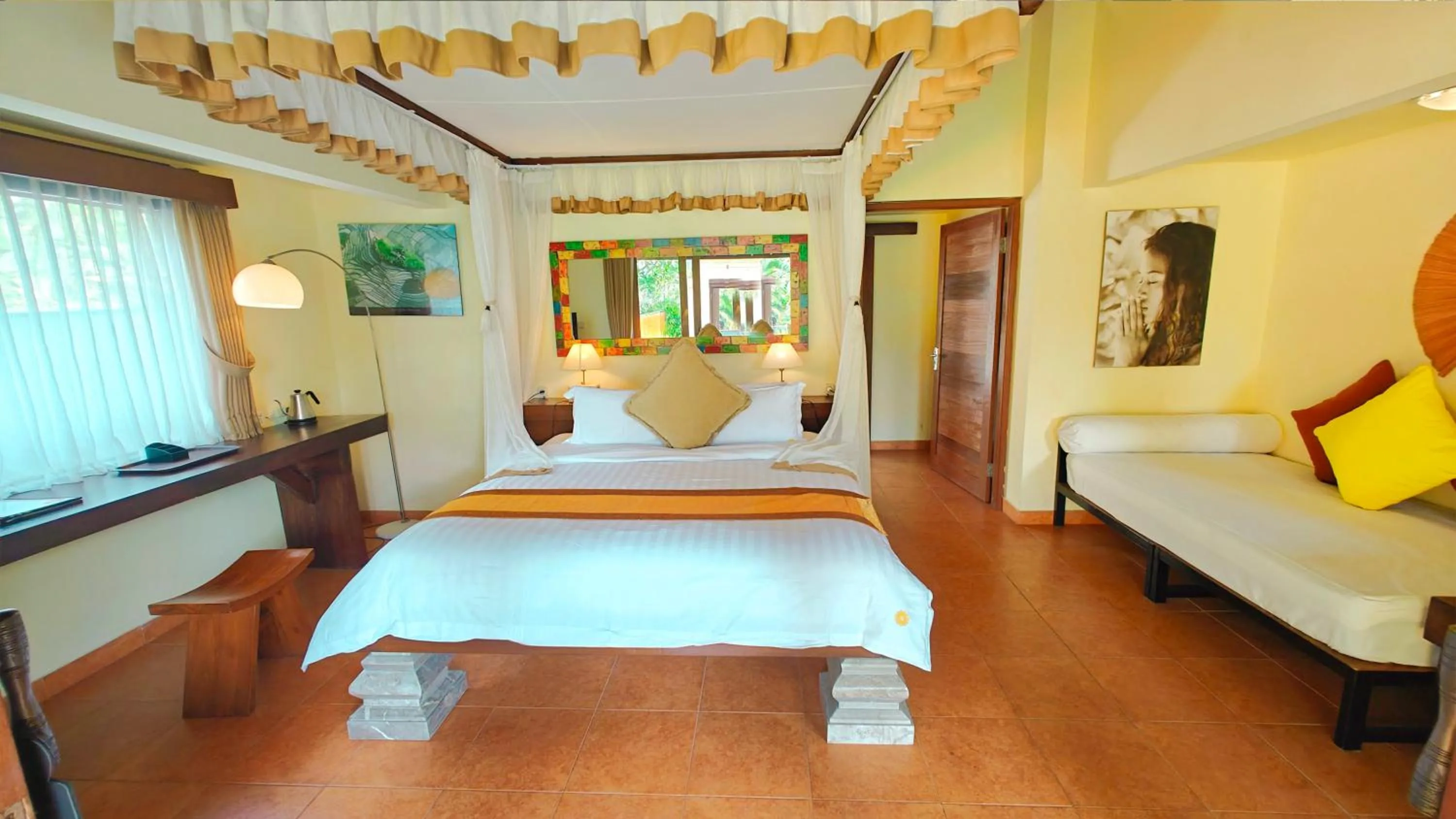 Bed in Villa Nirvana