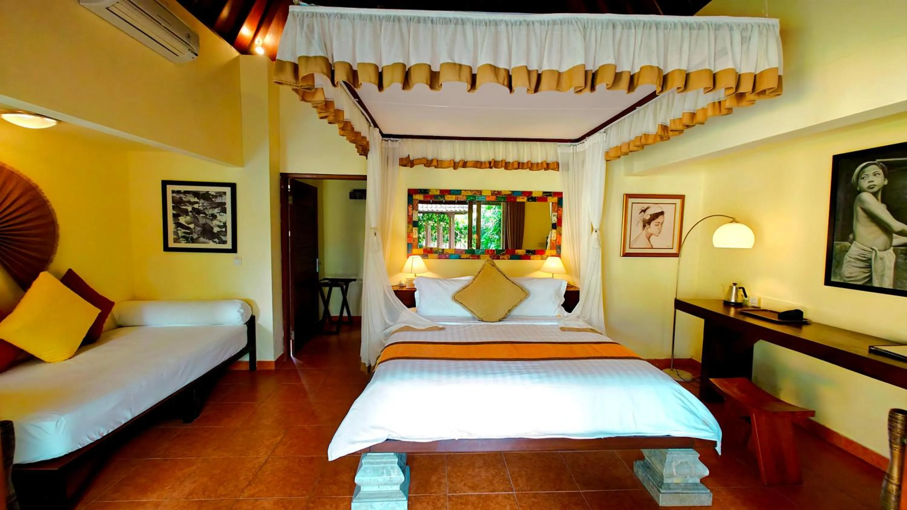 Bed in Villa Nirvana