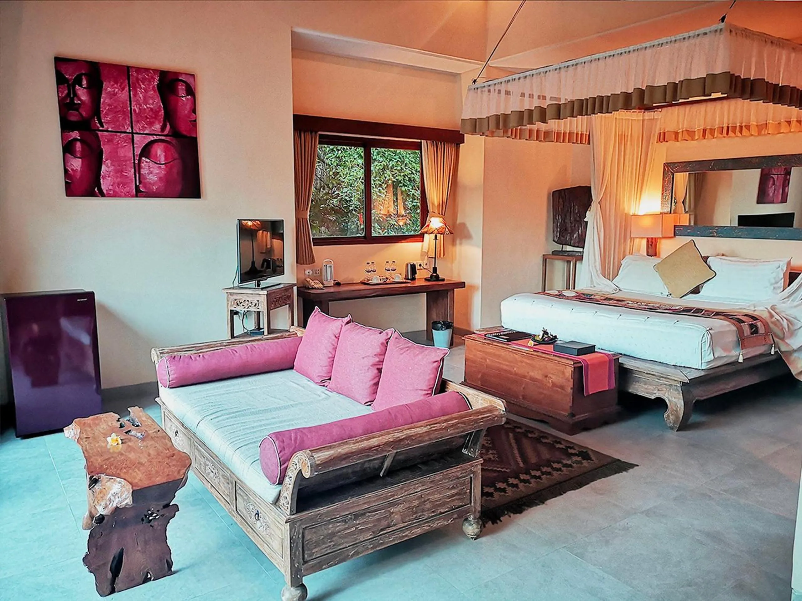 Property building, Bed in Villa Nirvana