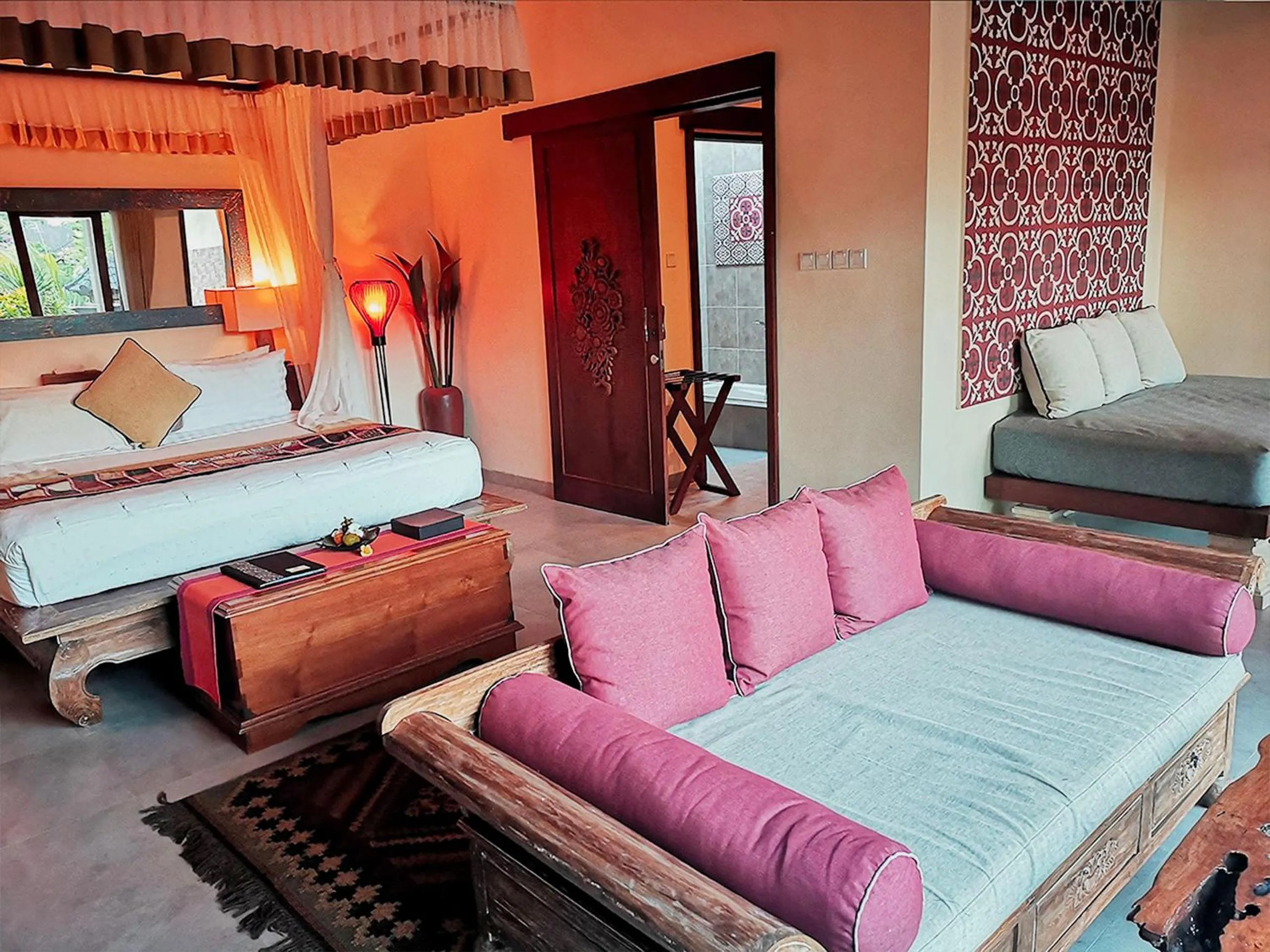 Property building, Bed in Villa Nirvana