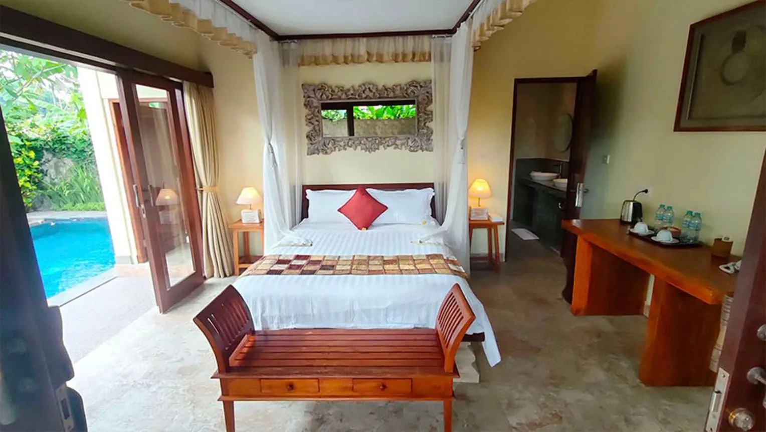Bed in Villa Nirvana