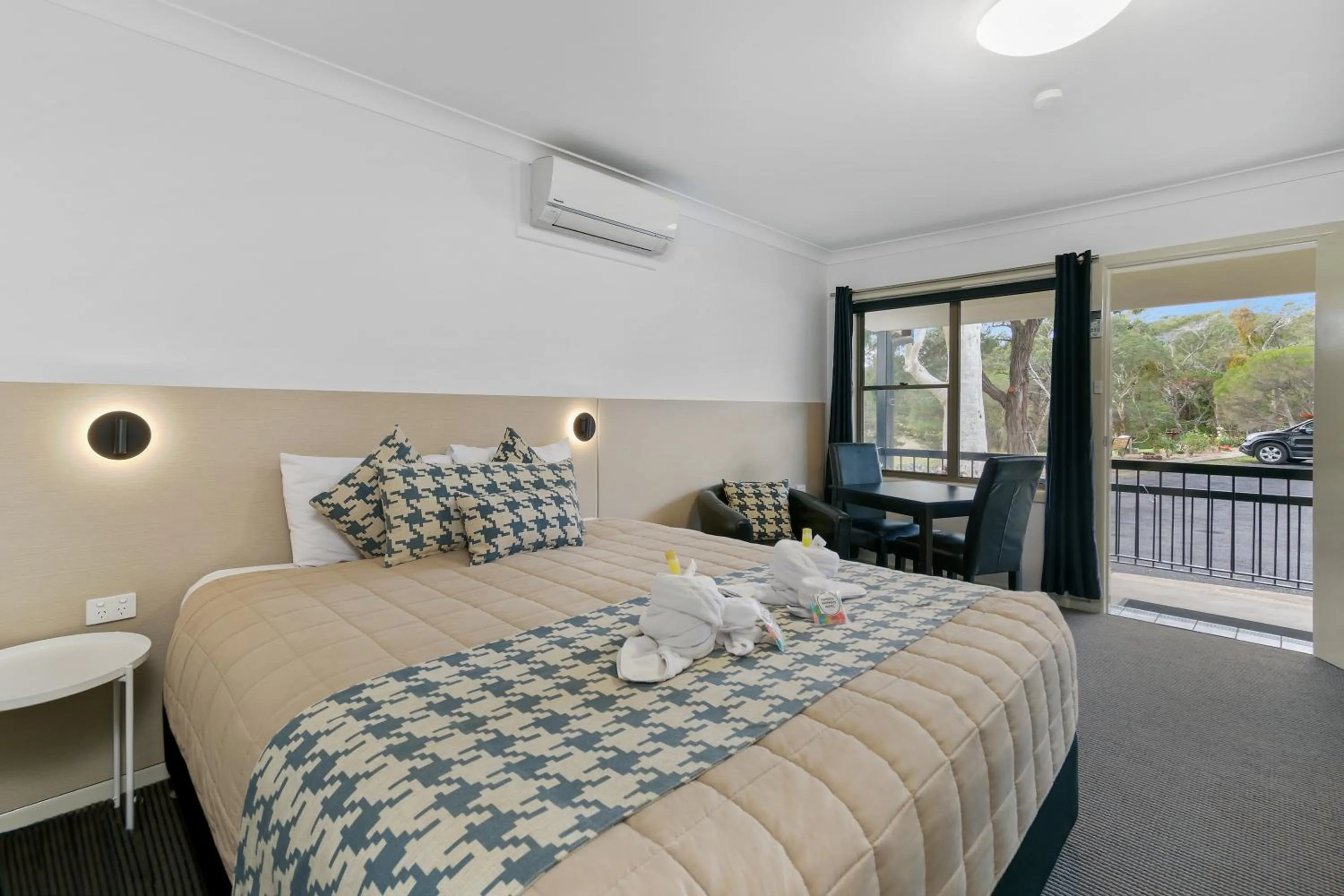 Bedroom, Bed in Kandos Fairways Motel