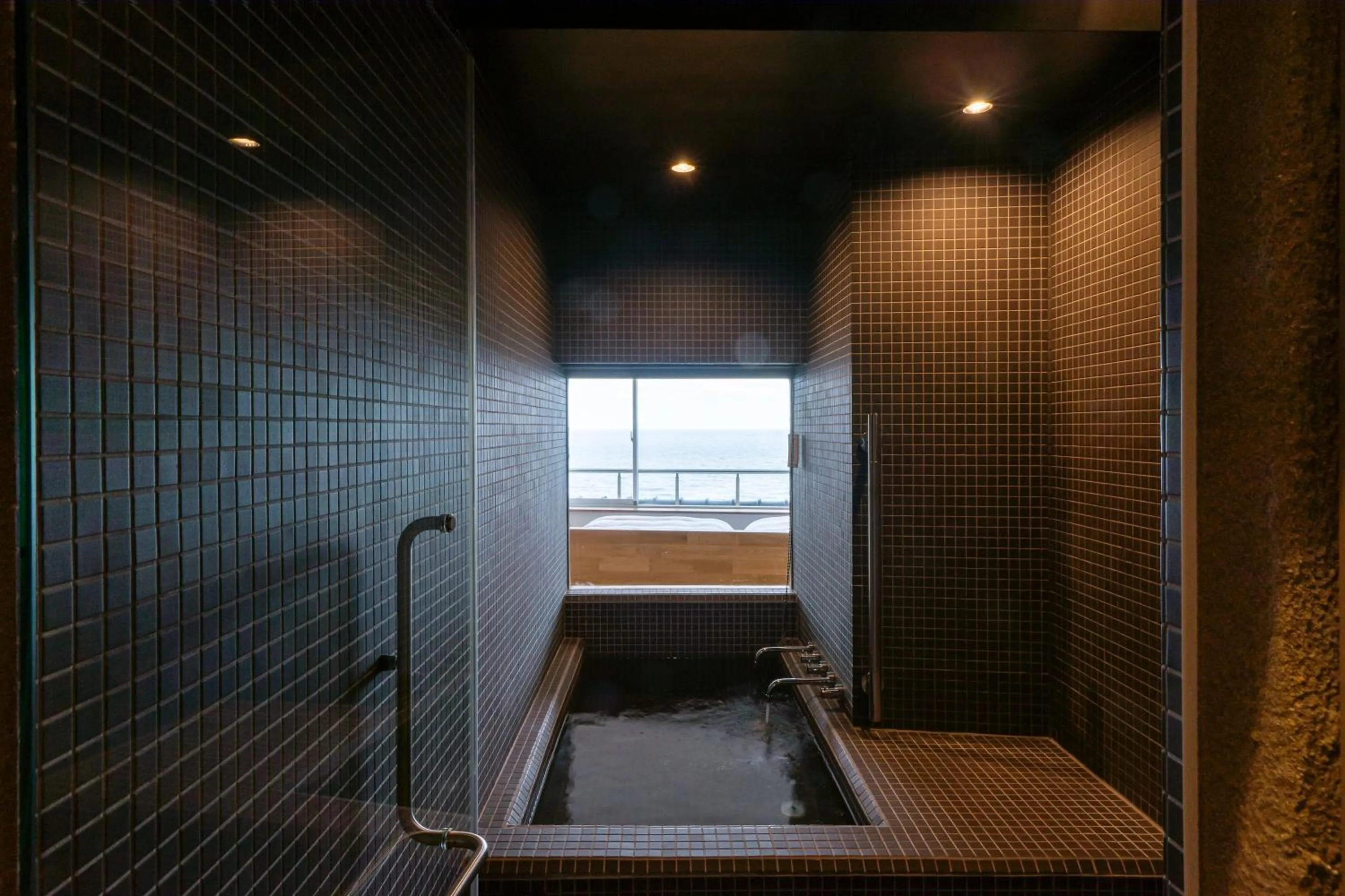 Hot Spring Bath in Kameya Hotel