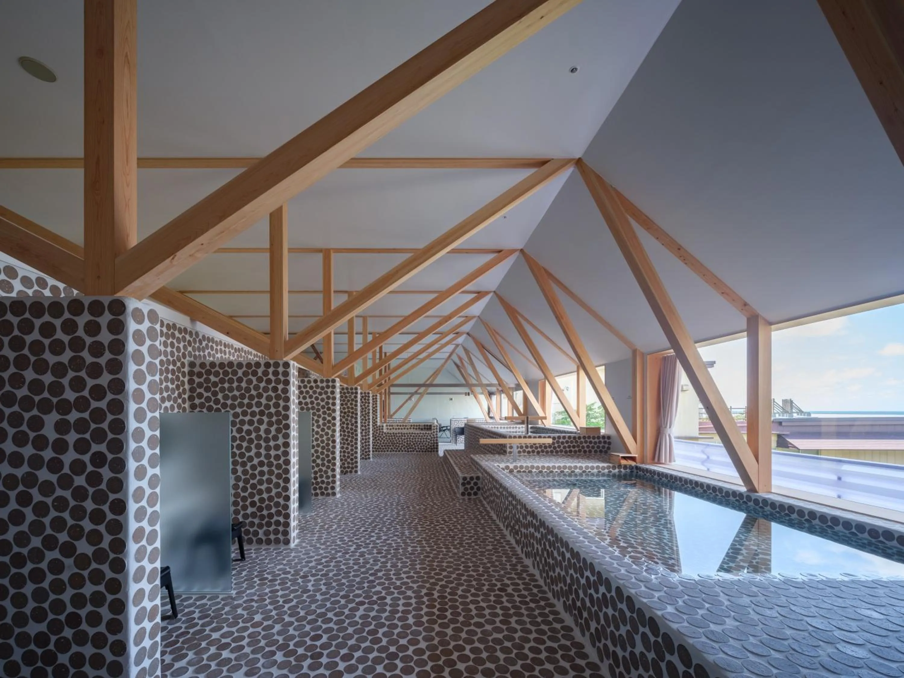 Sauna in Kameya Hotel