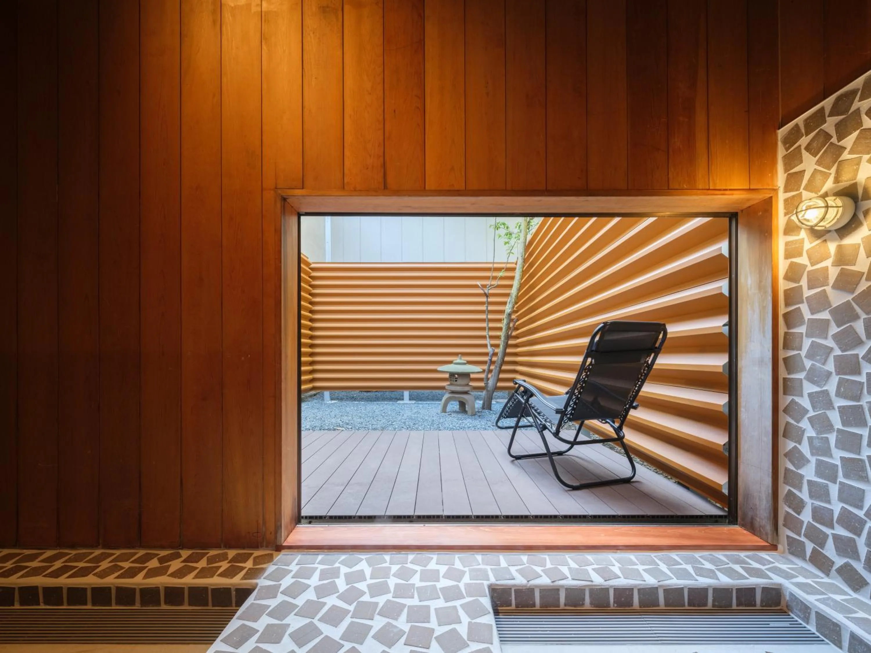 Sauna in Kameya Hotel