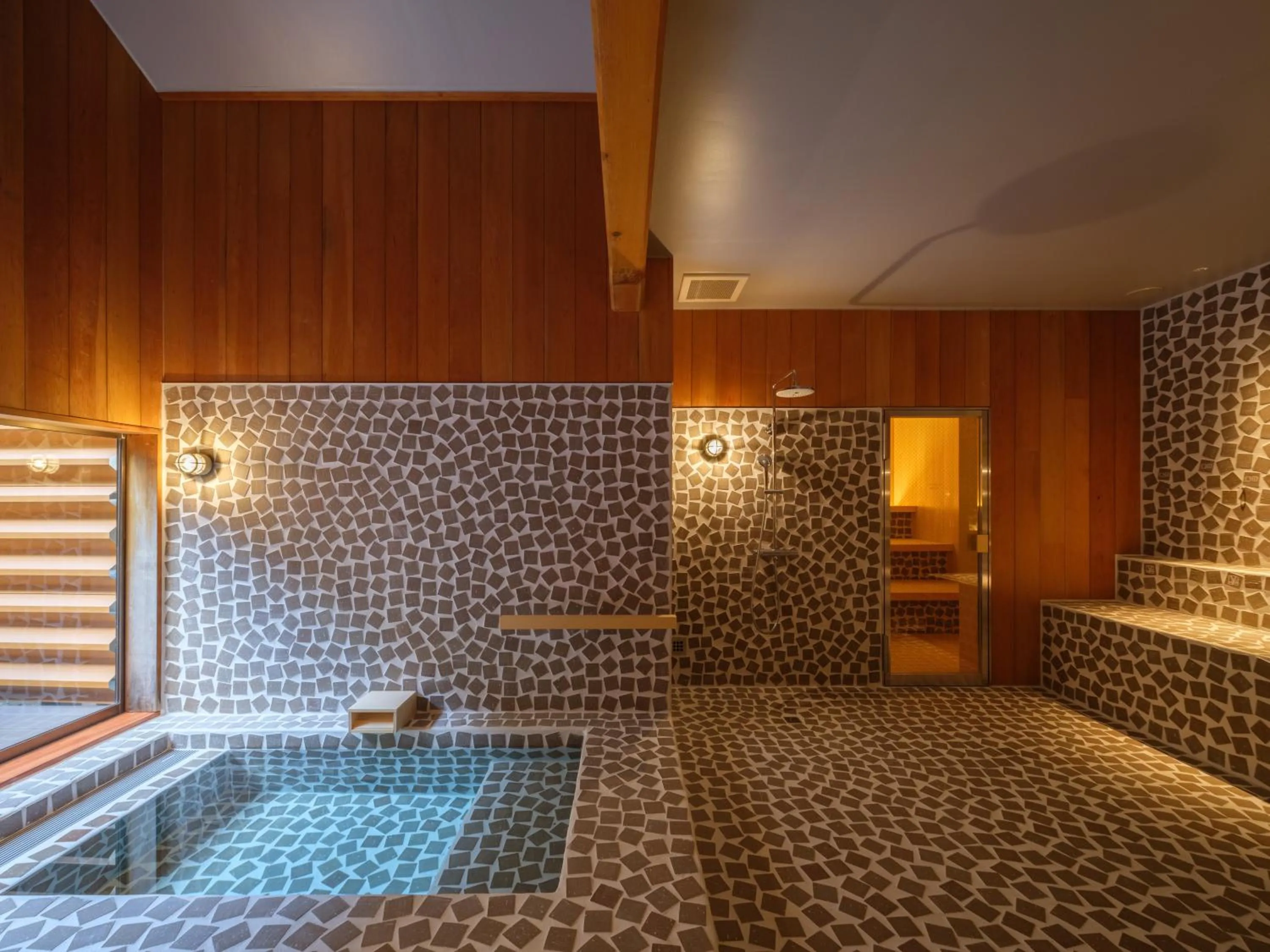 Sauna in Kameya Hotel