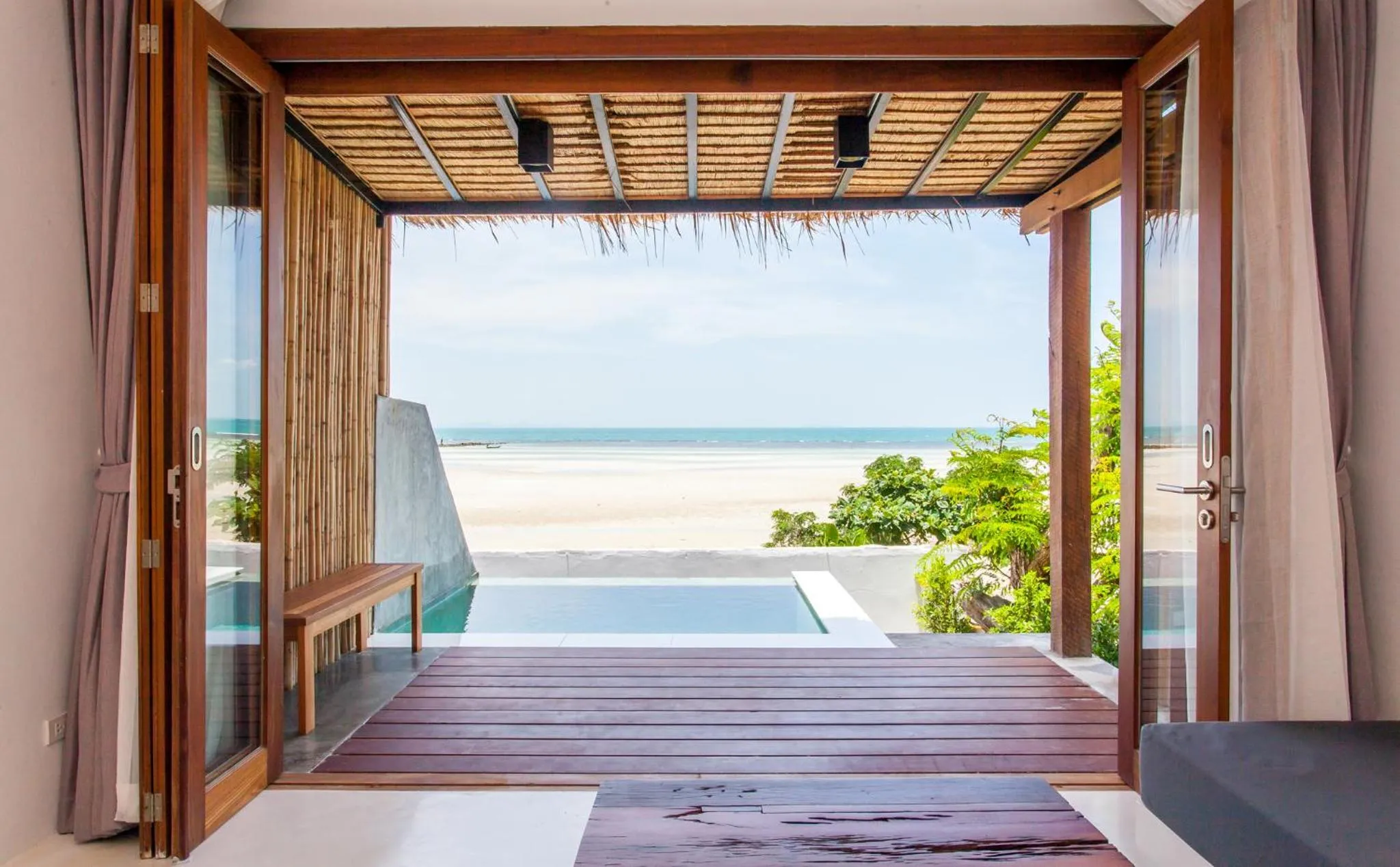 Pool view in The Humble Villas