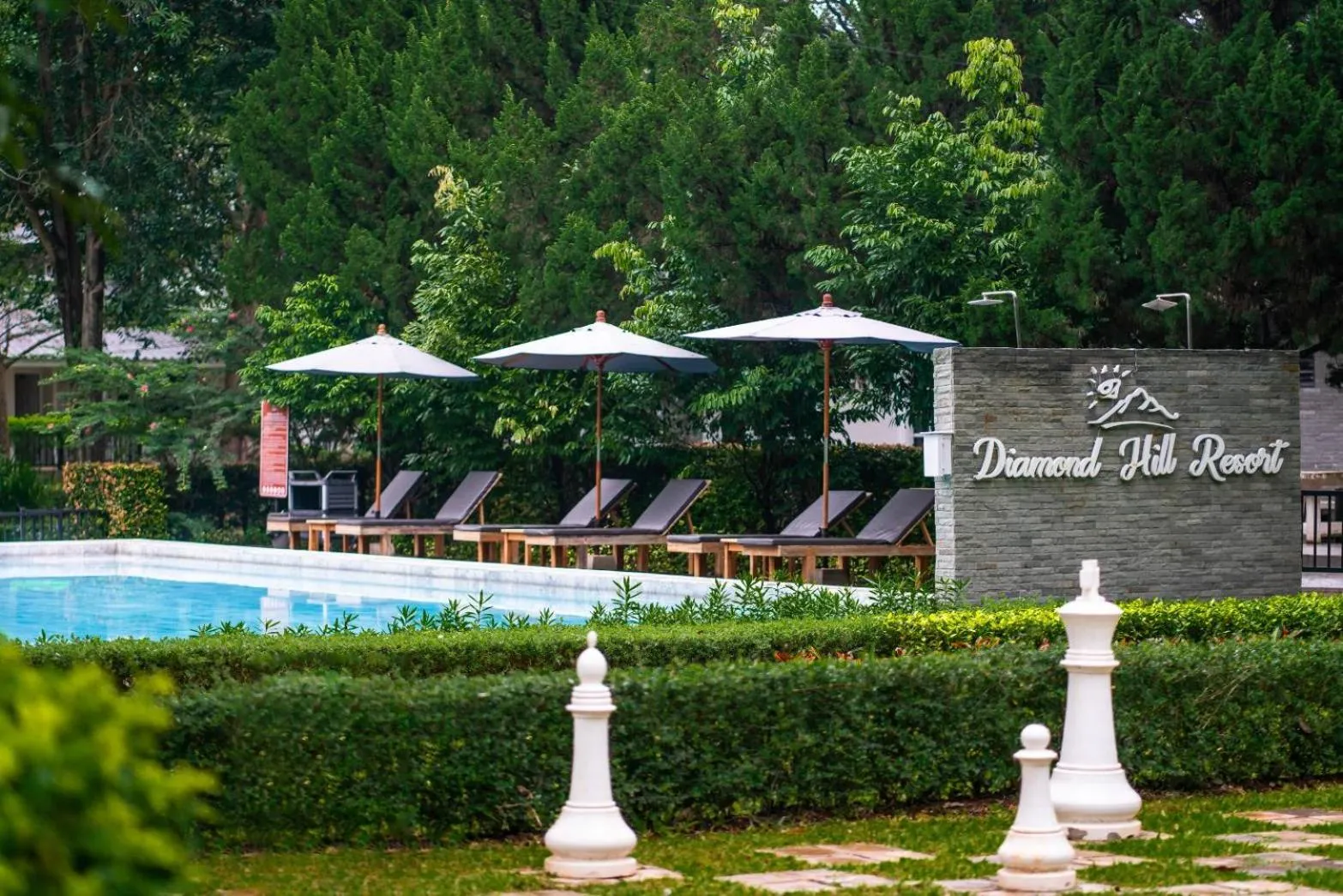 Swimming pool in Diamond Hill Resort