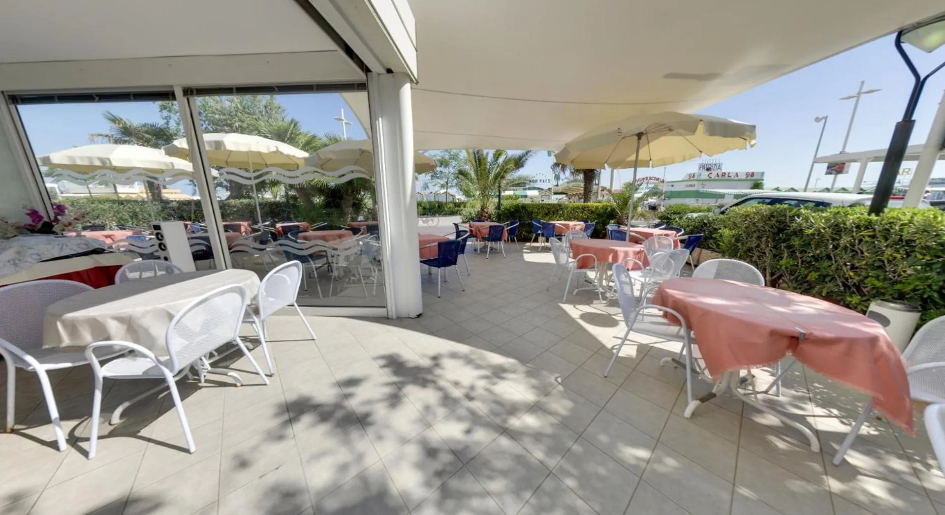 Garden in Hotel Margareth