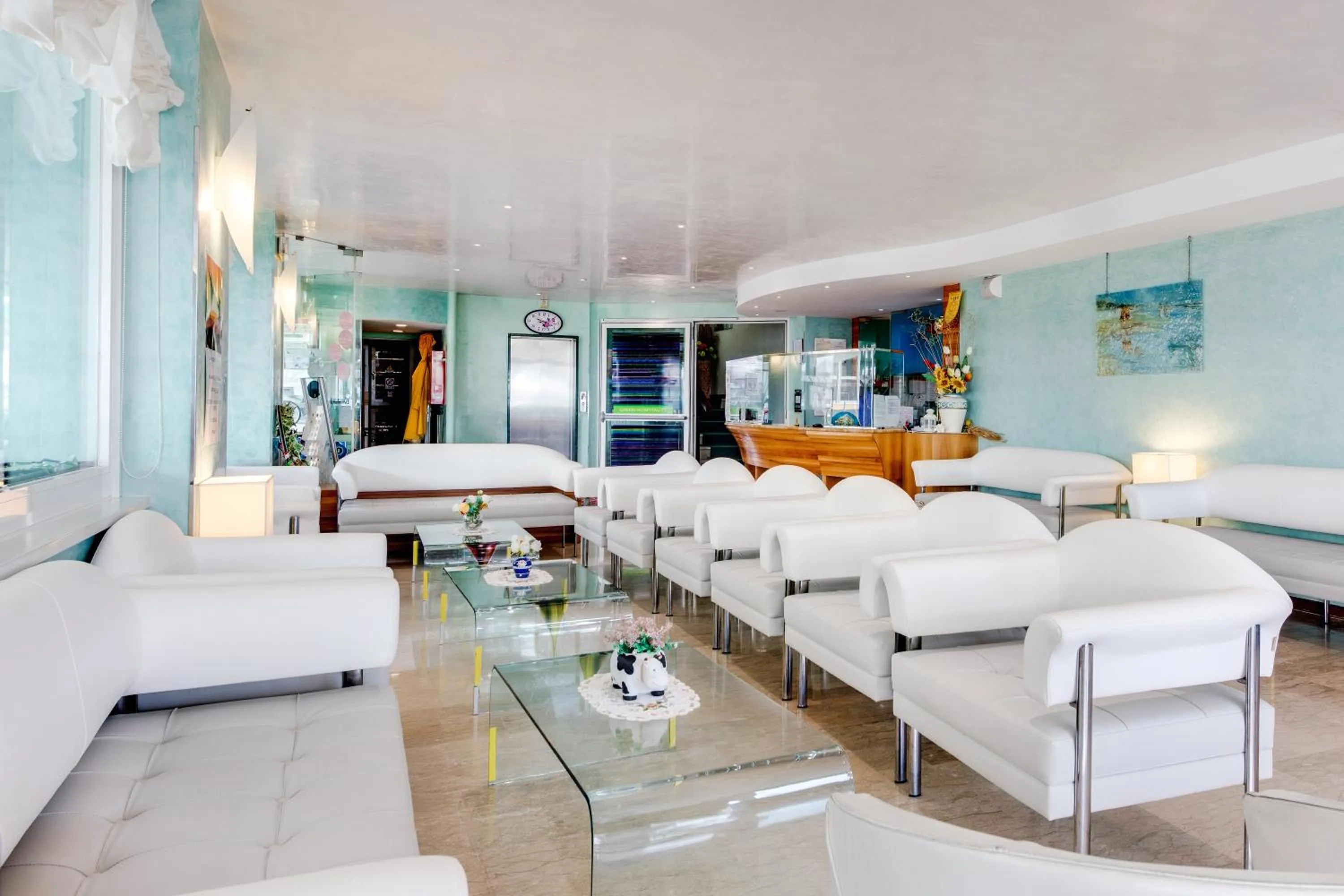 Lobby or reception in Hotel Margareth