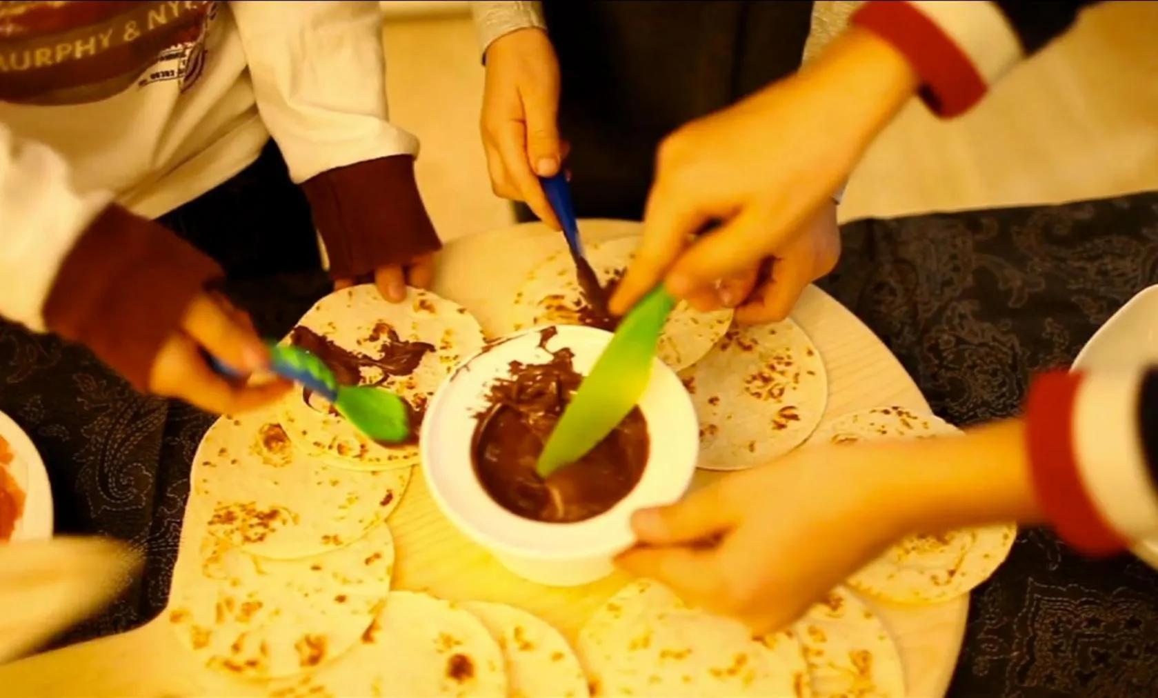 Communal lounge/ TV room in Hotel Margareth