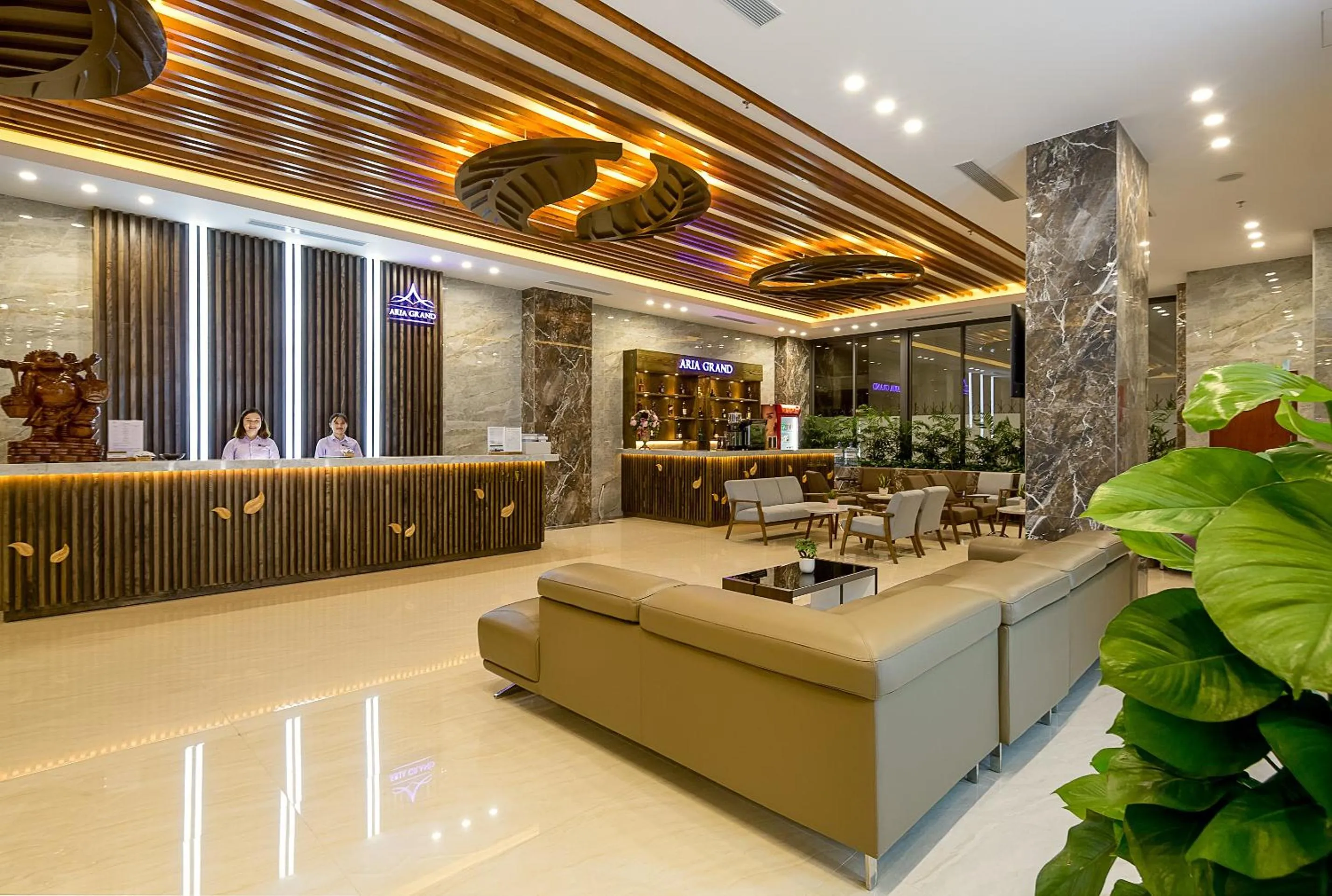 Lobby or reception in Aria Grand Hotel & Spa