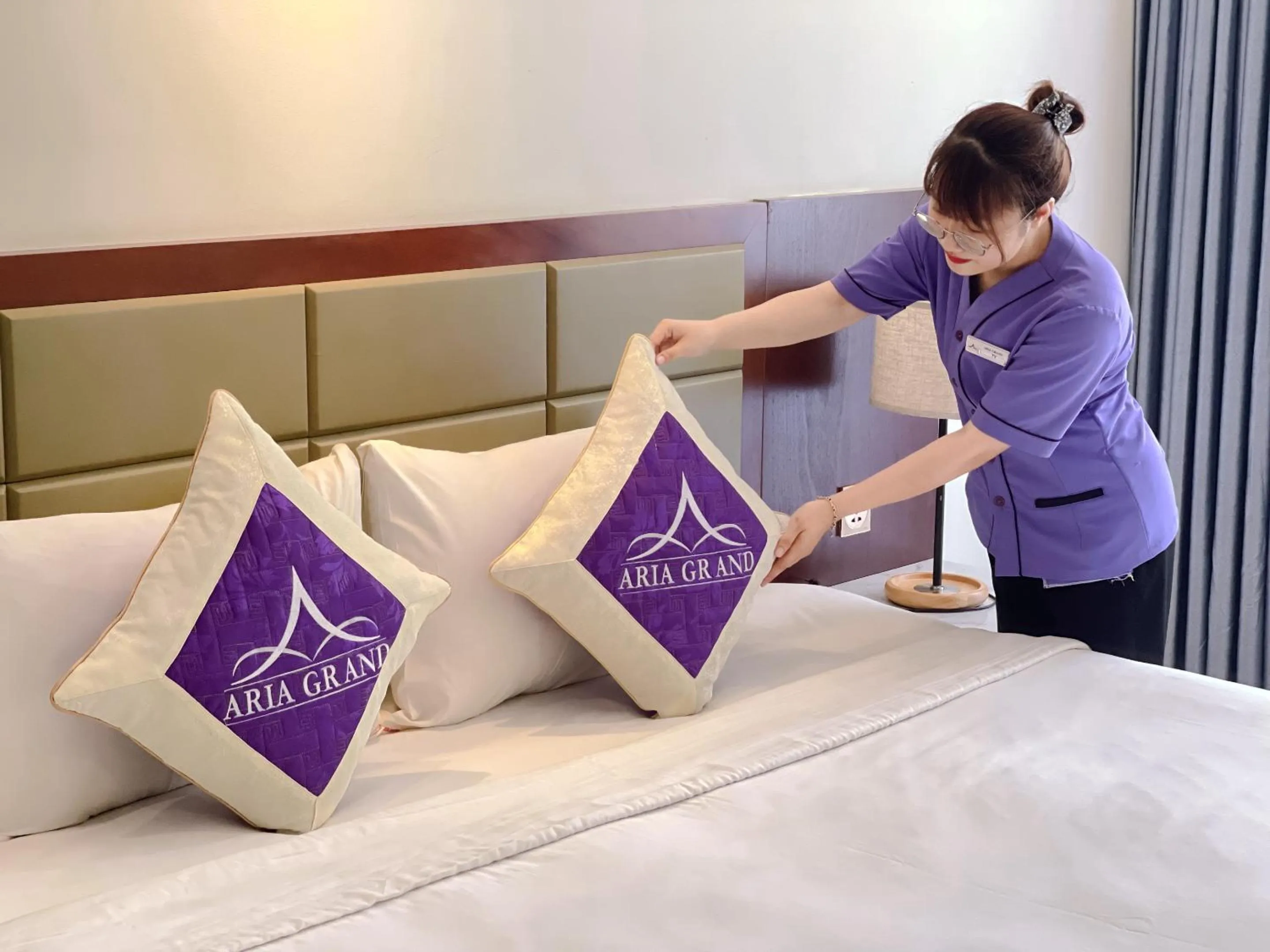 Bedroom, Bed in Aria Grand Hotel & Spa