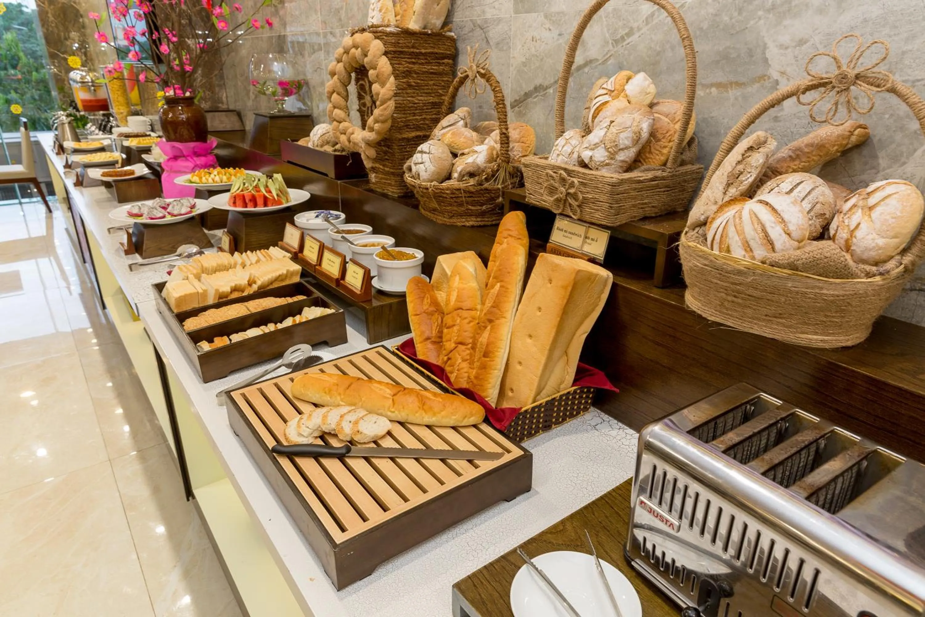 Buffet breakfast in Aria Grand Hotel & Spa