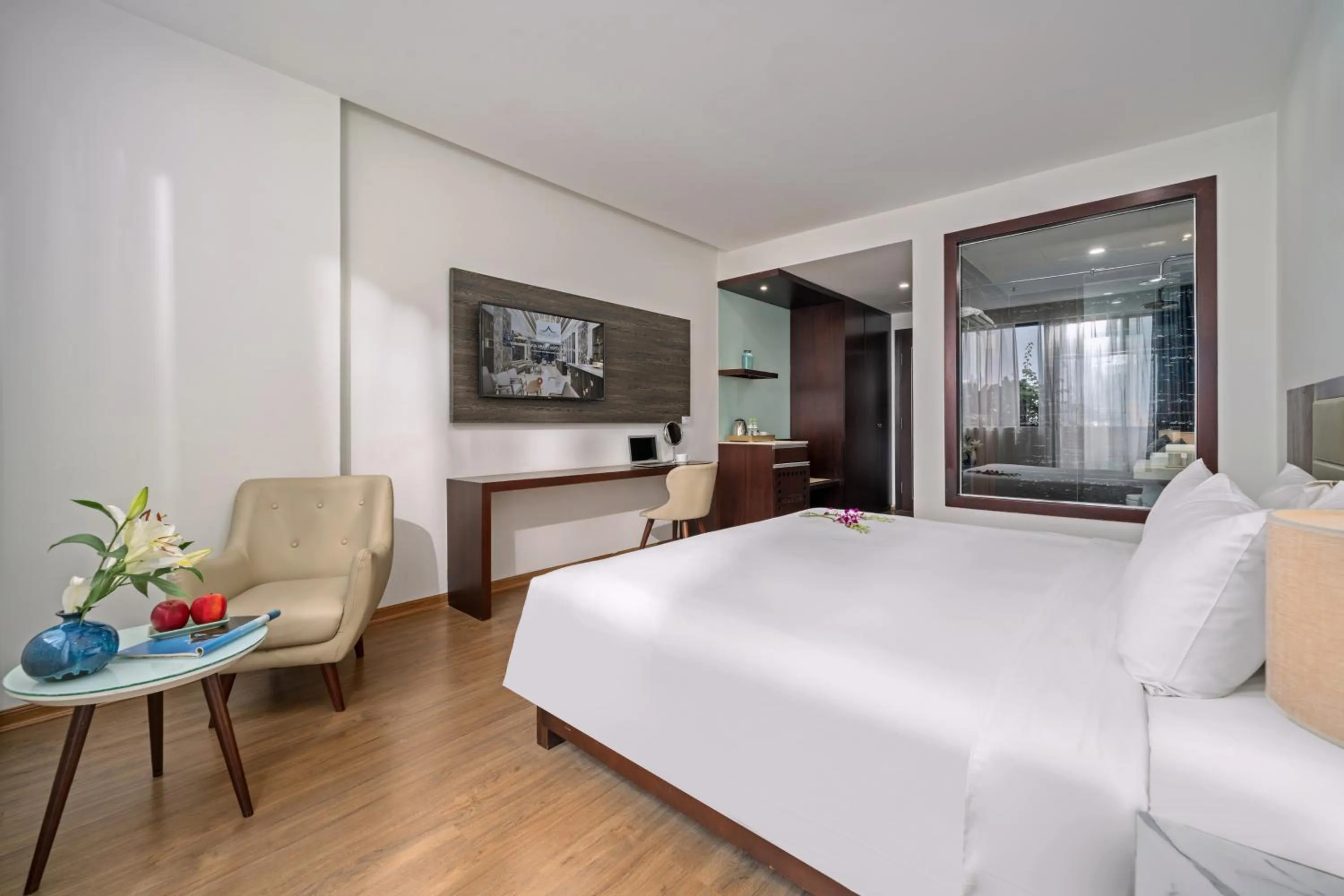 Photo of the whole room, Bed in Aria Grand Hotel & Spa