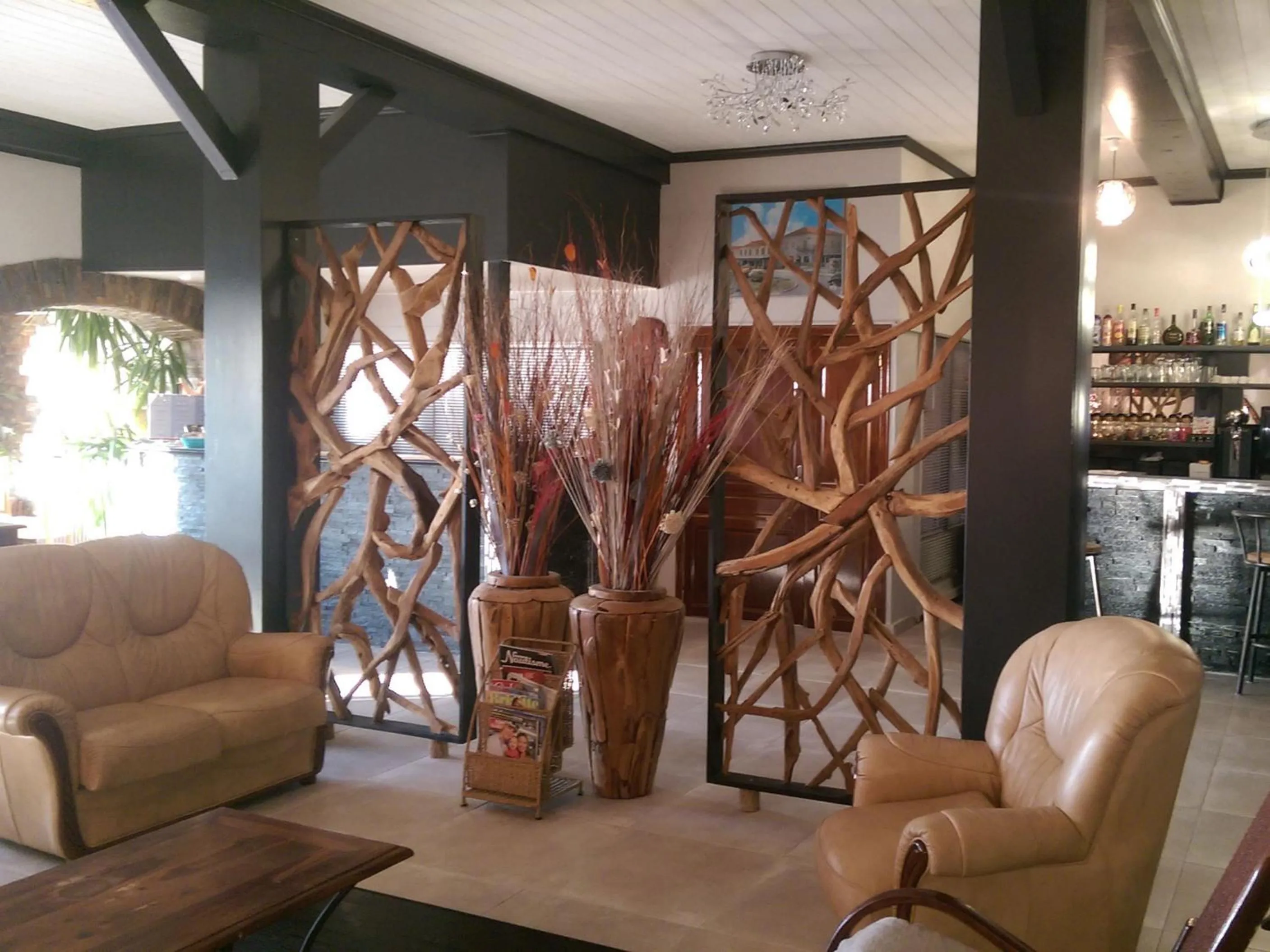 Living room in Le Dauphin Bleu