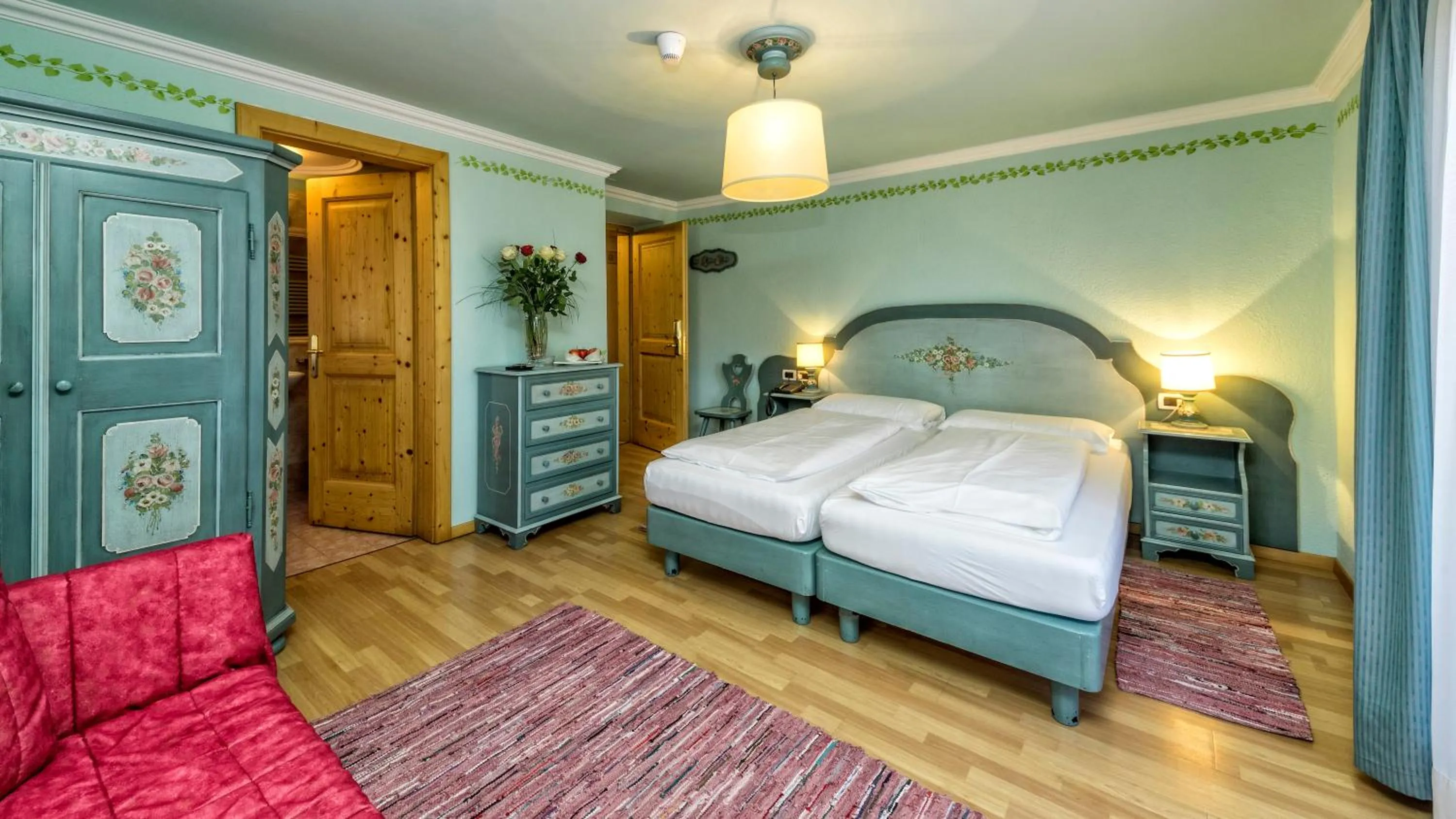 Bed in Hotel Brunella