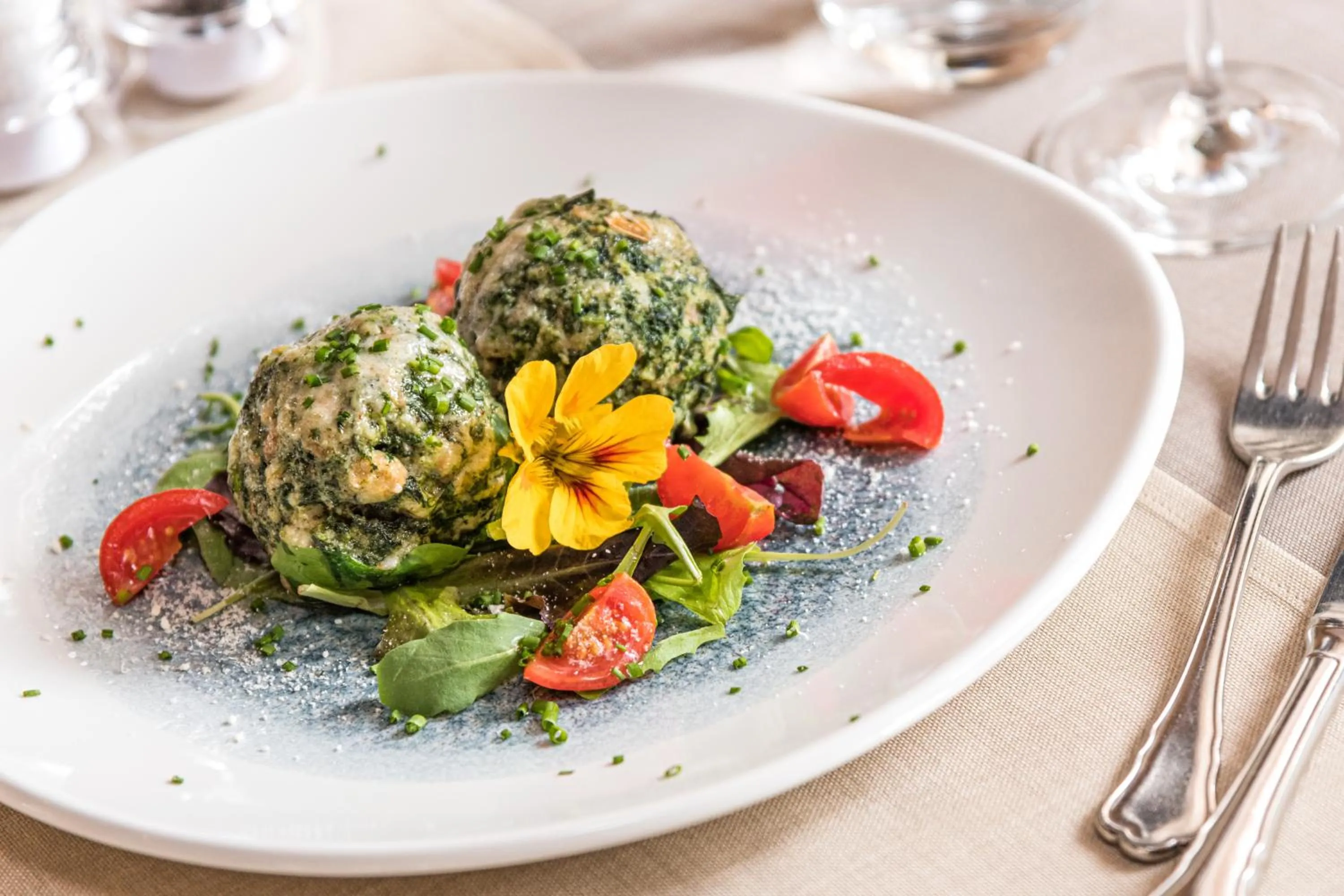 Food and drinks in Hotel Brunella